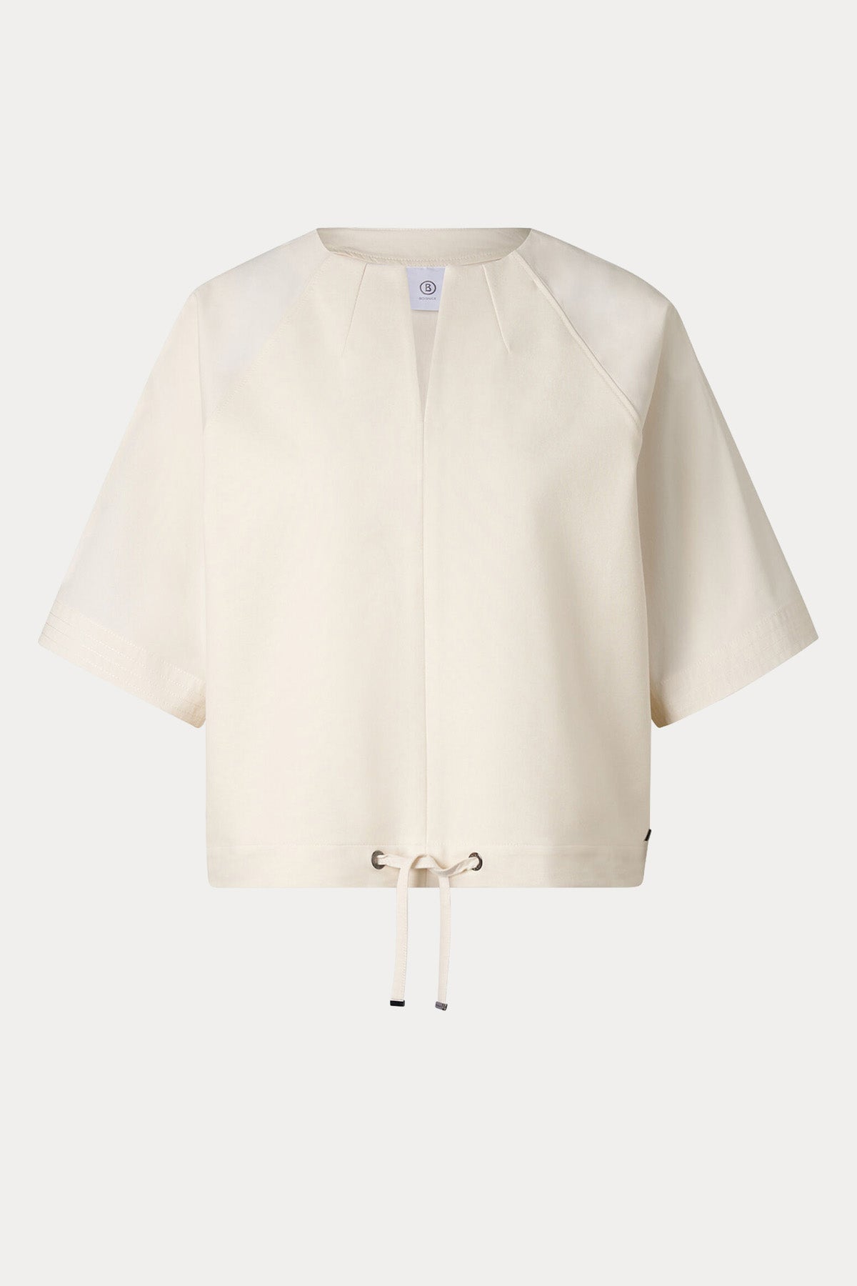 Bogner Page Loose Fit Beli Büzgülü Streç T-shirt