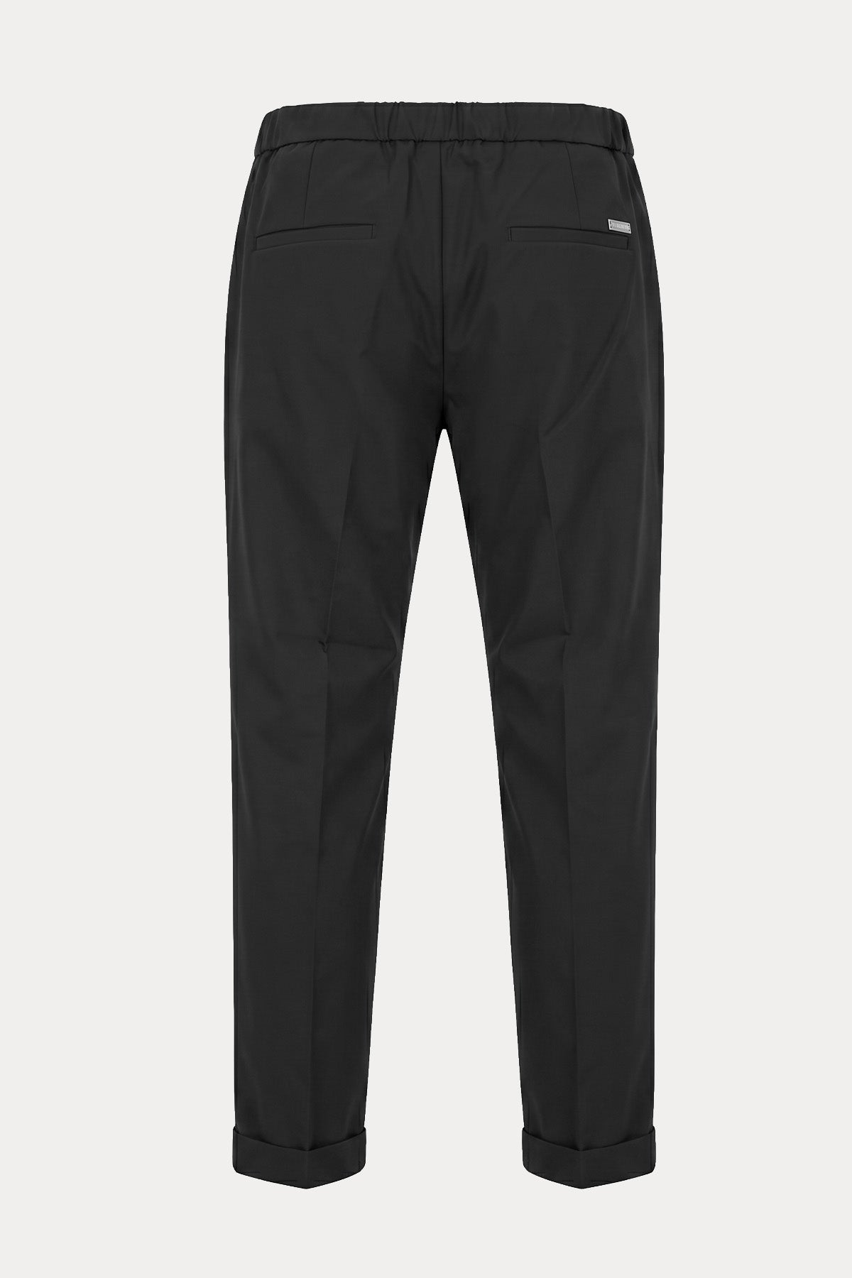 Les Hommes Beli Lastikli Duble Paça Tek Pileli Pantolon