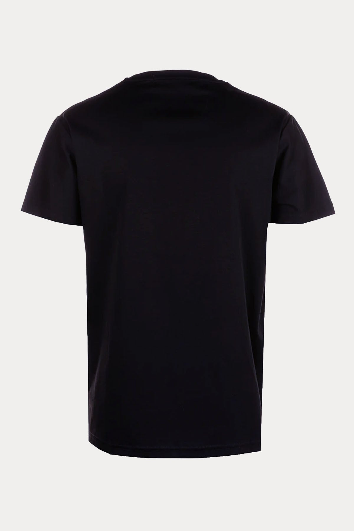 Les Hommes Logolu Desen Baskılı Yuvarlak Yaka T-shirt