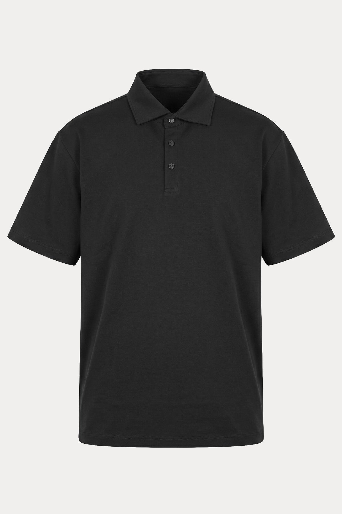 Les Hommes Regular Fit Polo Yaka Streç T-shirt
