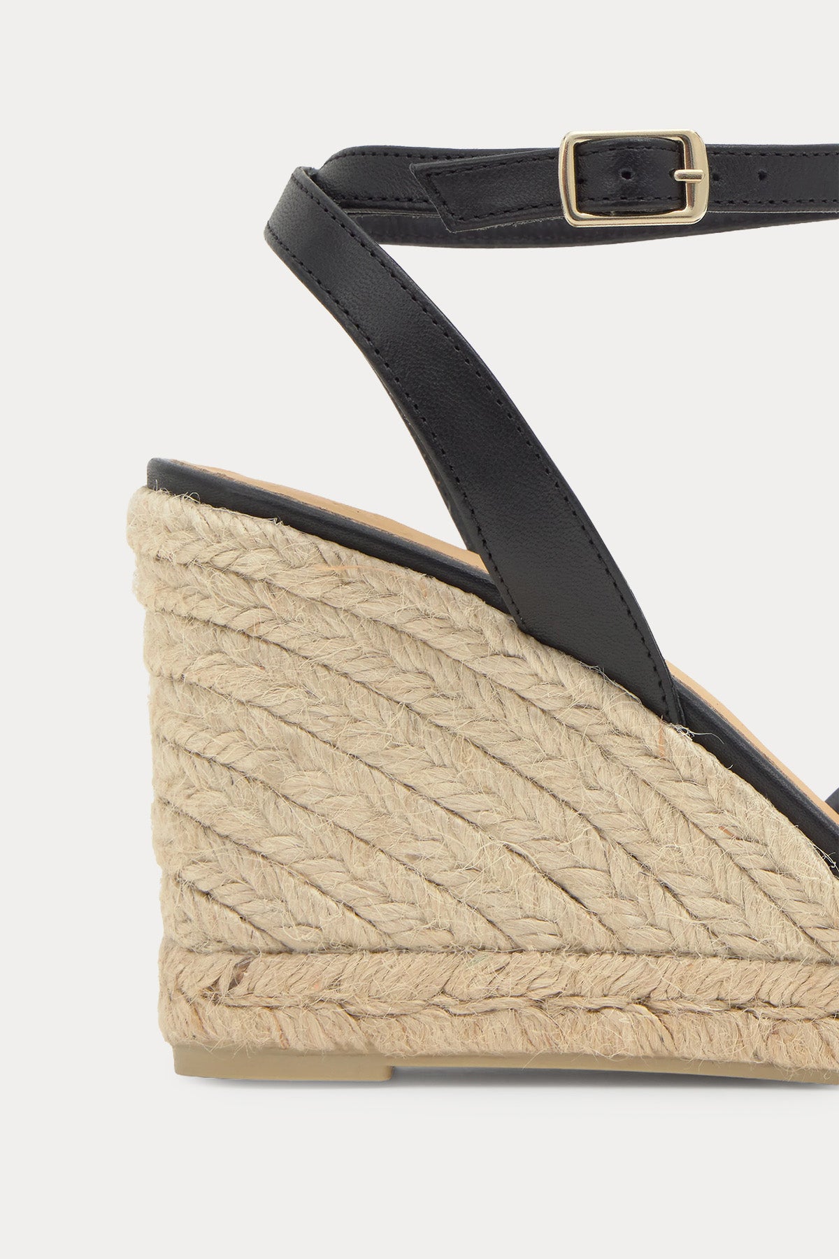 Castaner Cecilia Kanvas Deri Dolgu Topuklu Sandalet