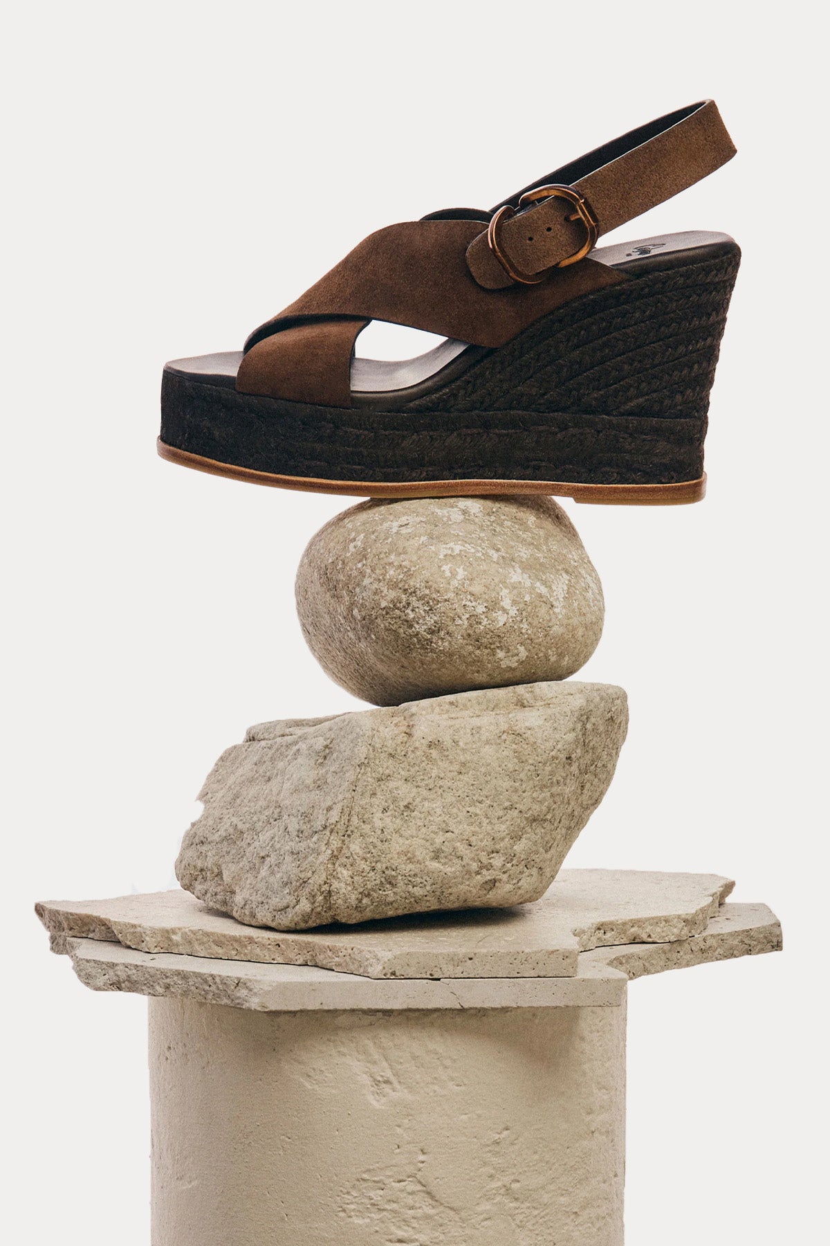 Castaner Betina Süet Dolgu Topuklu Sandalet