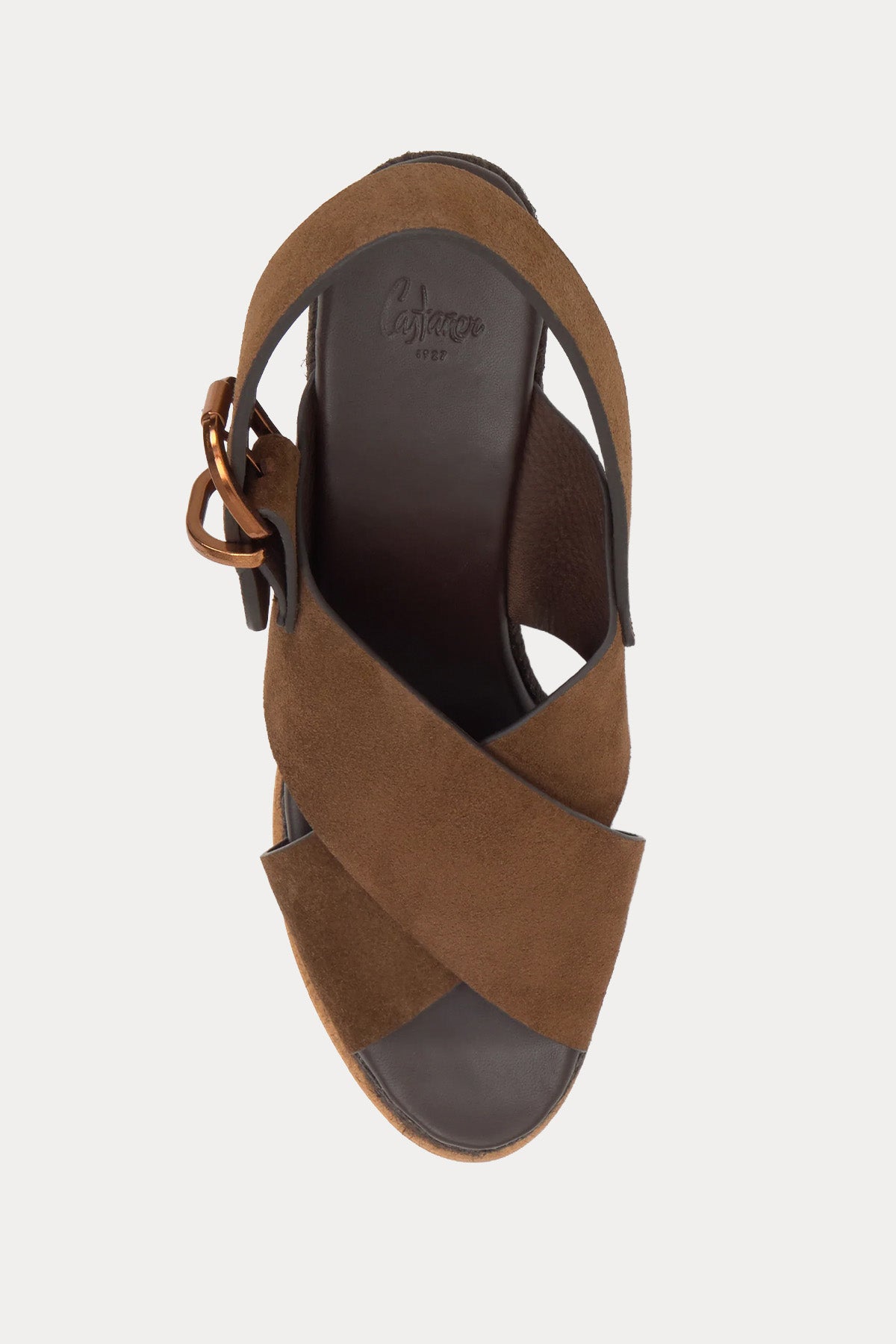 Castaner Betina Süet Dolgu Topuklu Sandalet