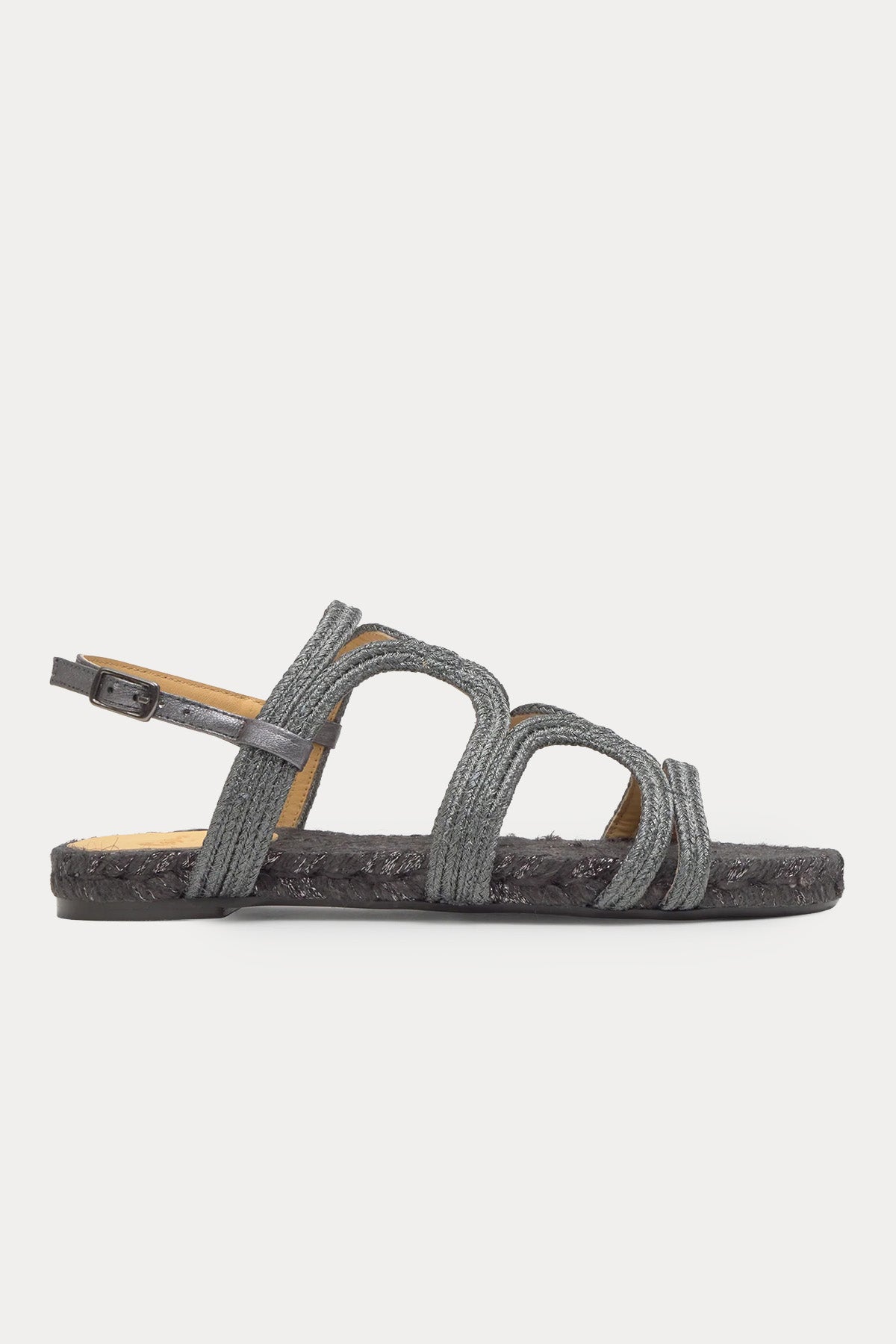 Castaner Pitra Parlak Örgü Sandalet