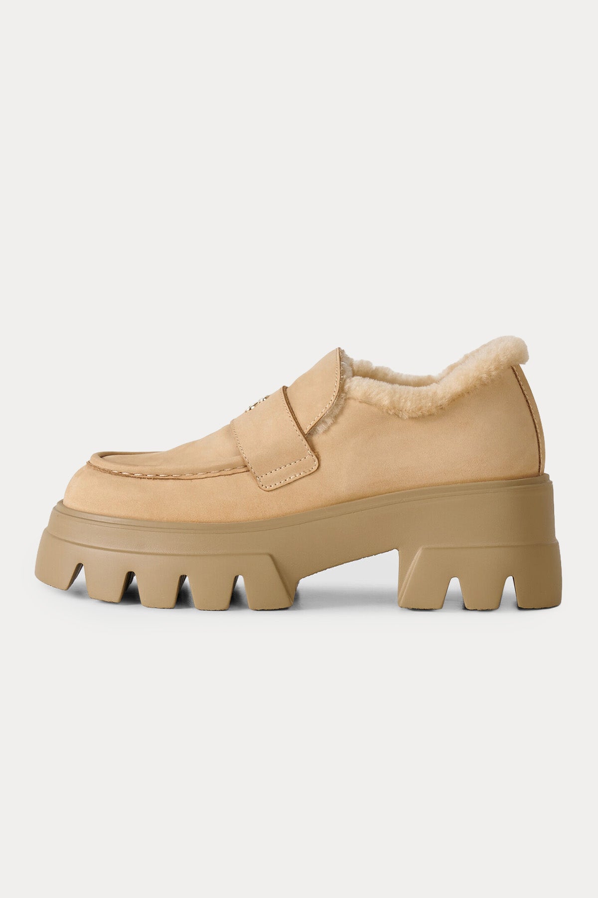 Bogner Sapporo İçi Kürklü Süet Loafer Ayakkabı