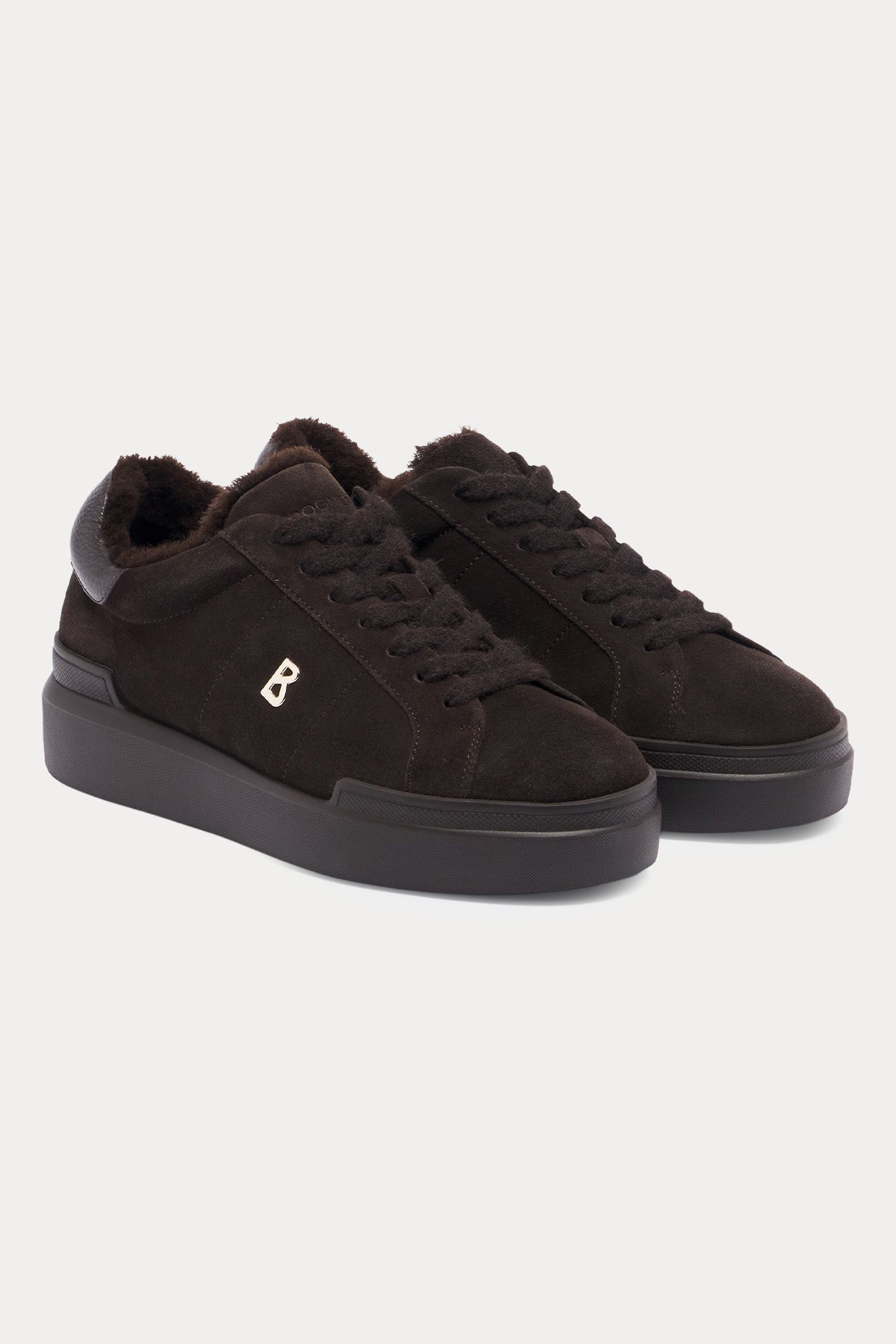 Bogner Hollywood İçi Kürklü Süet Sneaker Ayakkabı