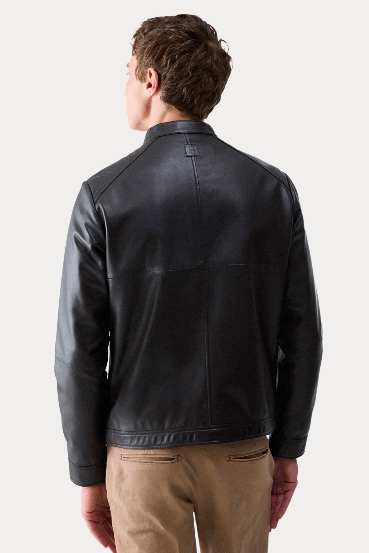 Liu Jo Regular Fit Biker Deri Ceket