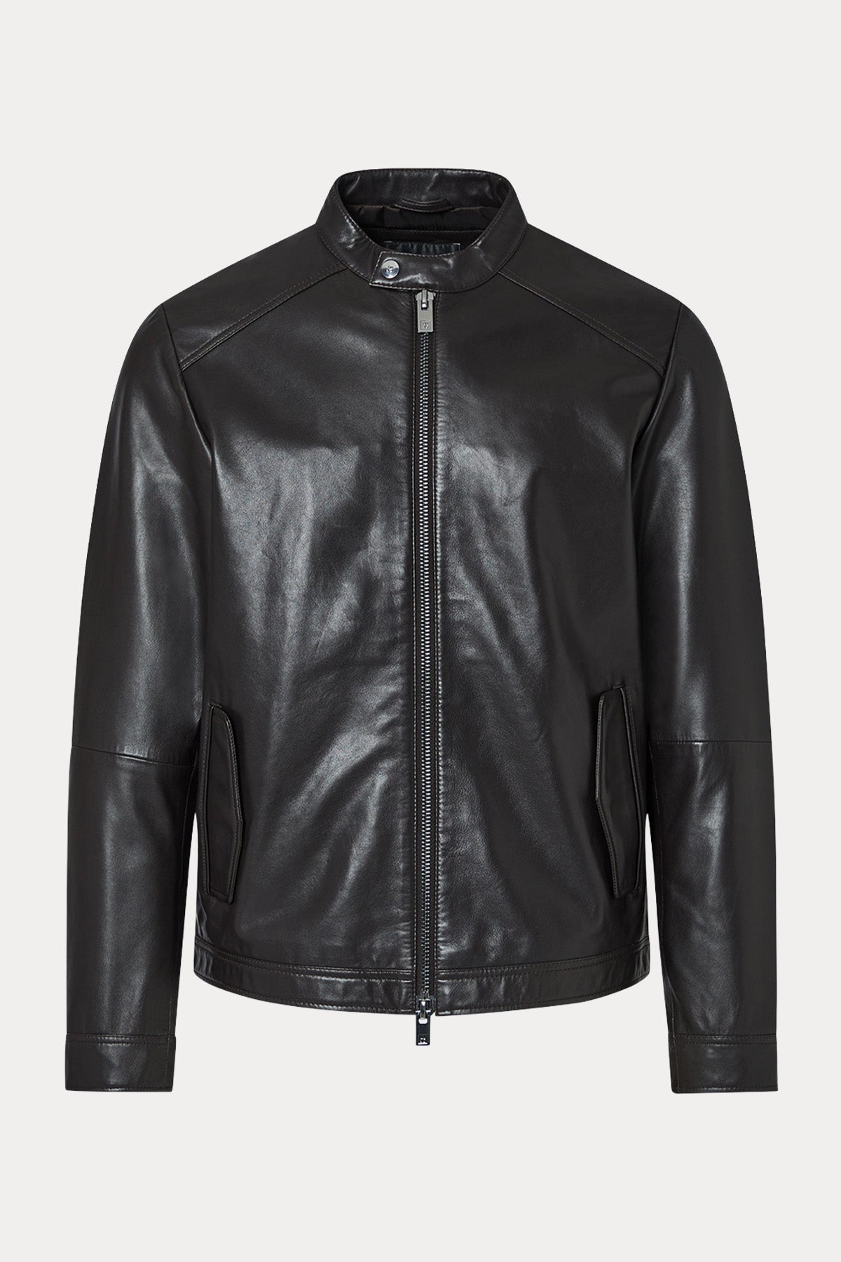 Liu Jo Regular Fit Biker Deri Ceket