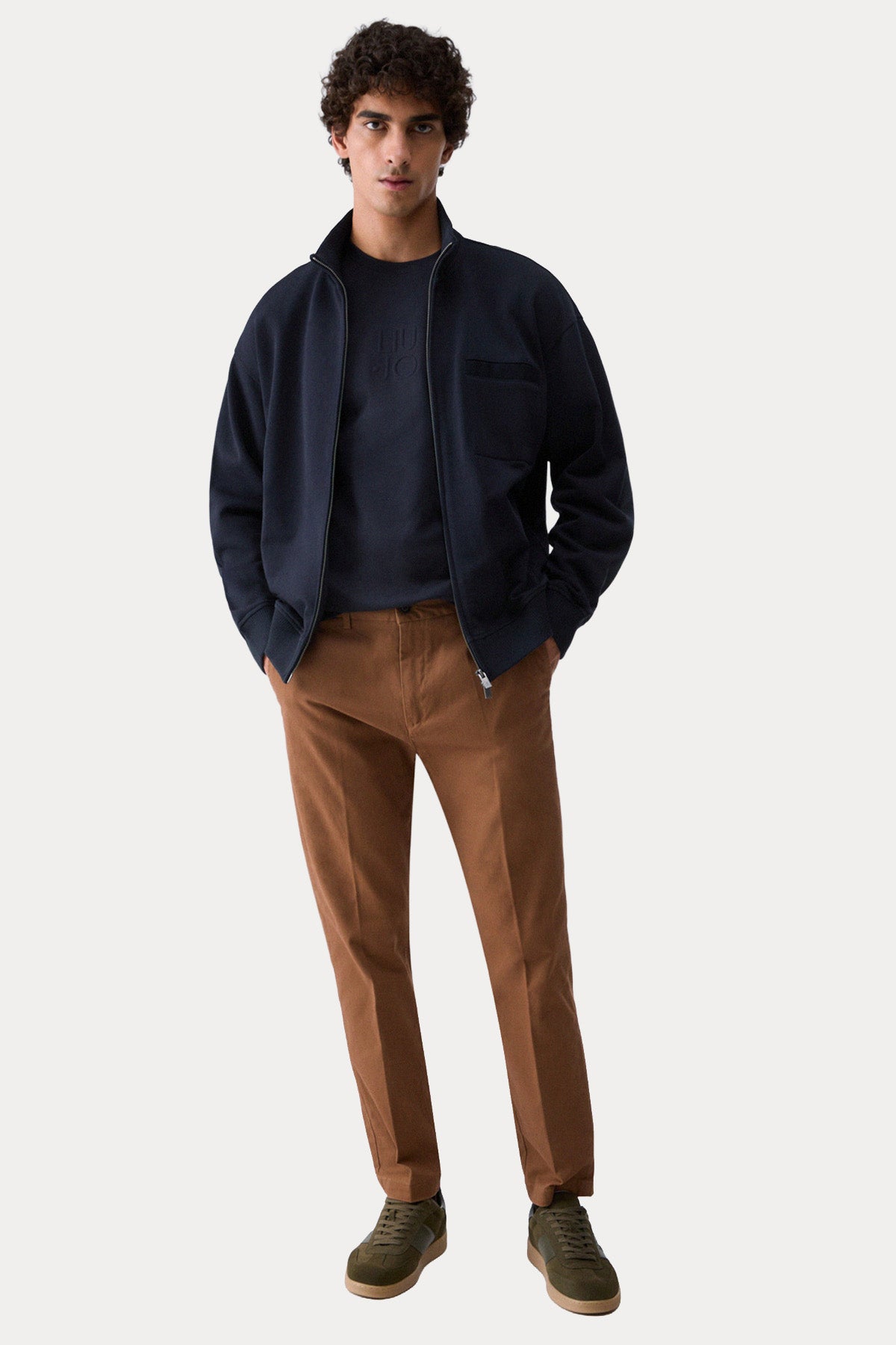 Liu Jo Relaxed Fit Dik Yaka Sweatshirt Ceket