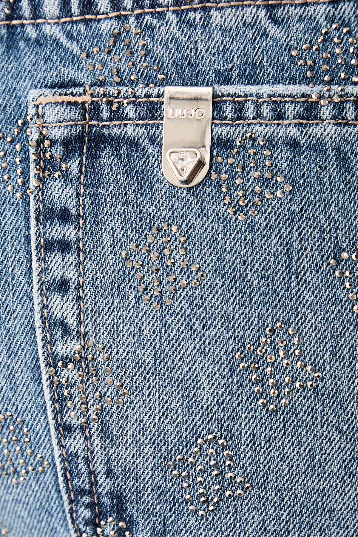 Liu Jo Balloon Fit Yüksek Bel Yıkamalı Jeans
