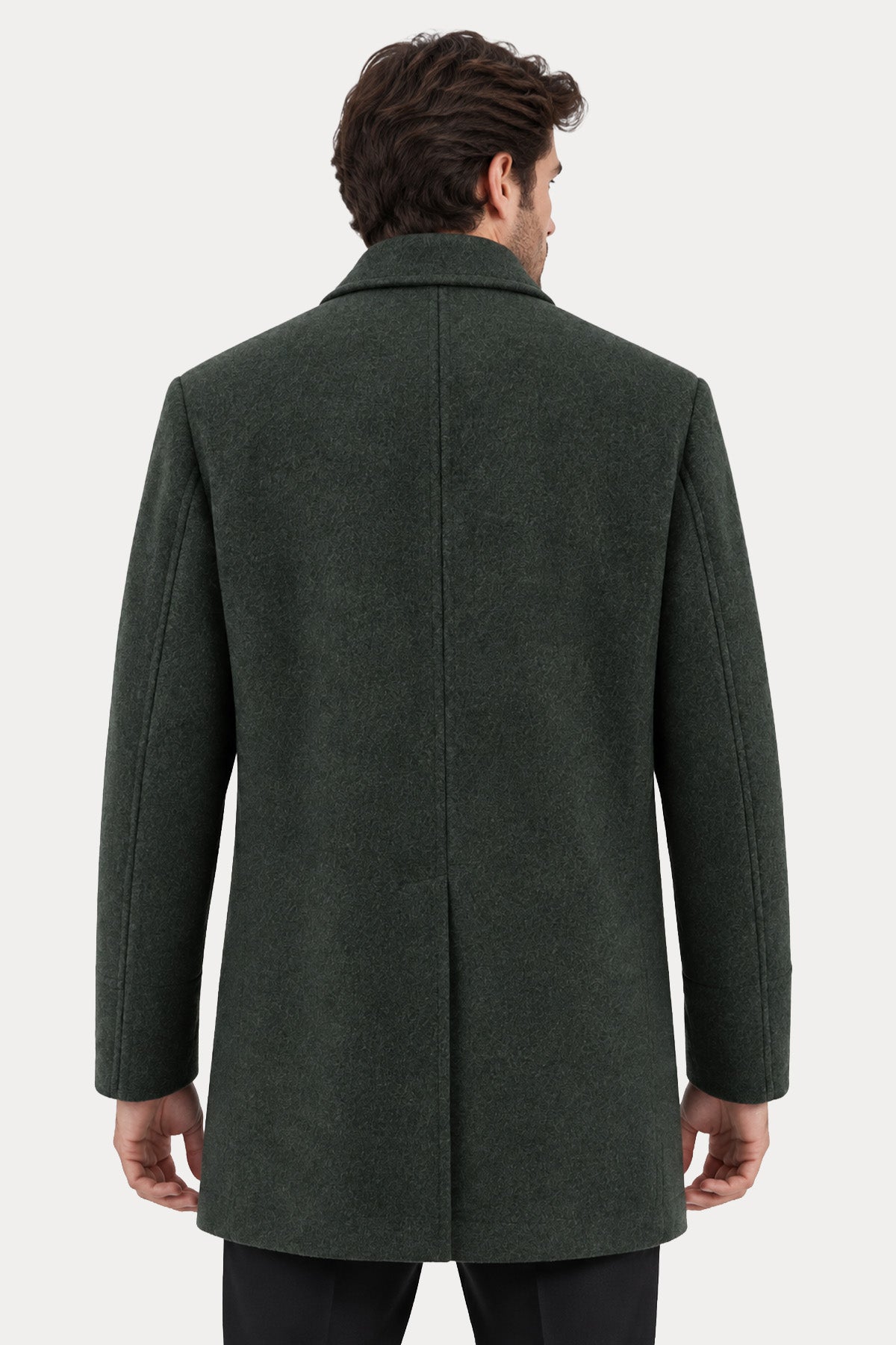 The Gigi Peter Relaxed Fit Kruvaze Yün Kaban