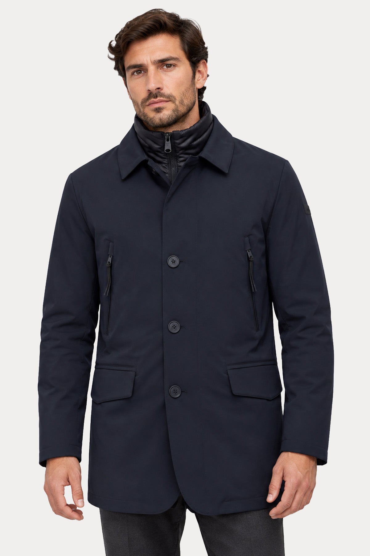 Hetrego Anap Regular Fit Demonte İç Parçalı Puffer Mont