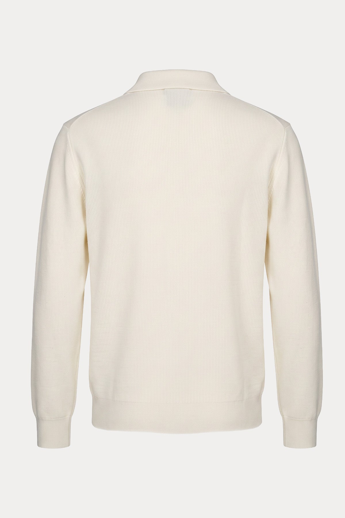 Gran Sasso Regular Fit Polo Yaka İnce Örgü Triko