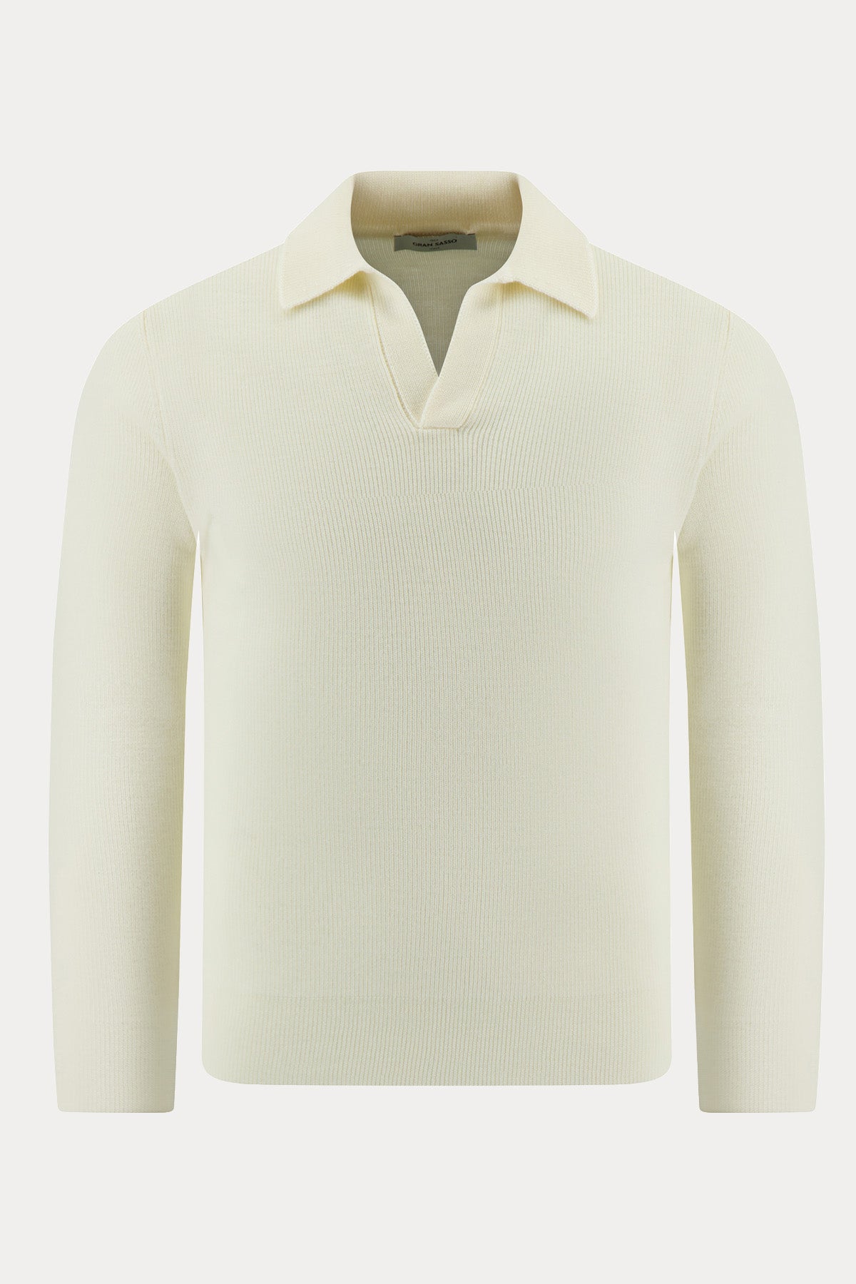 Gran Sasso Regular Fit Polo Yaka Örgü Yün Triko