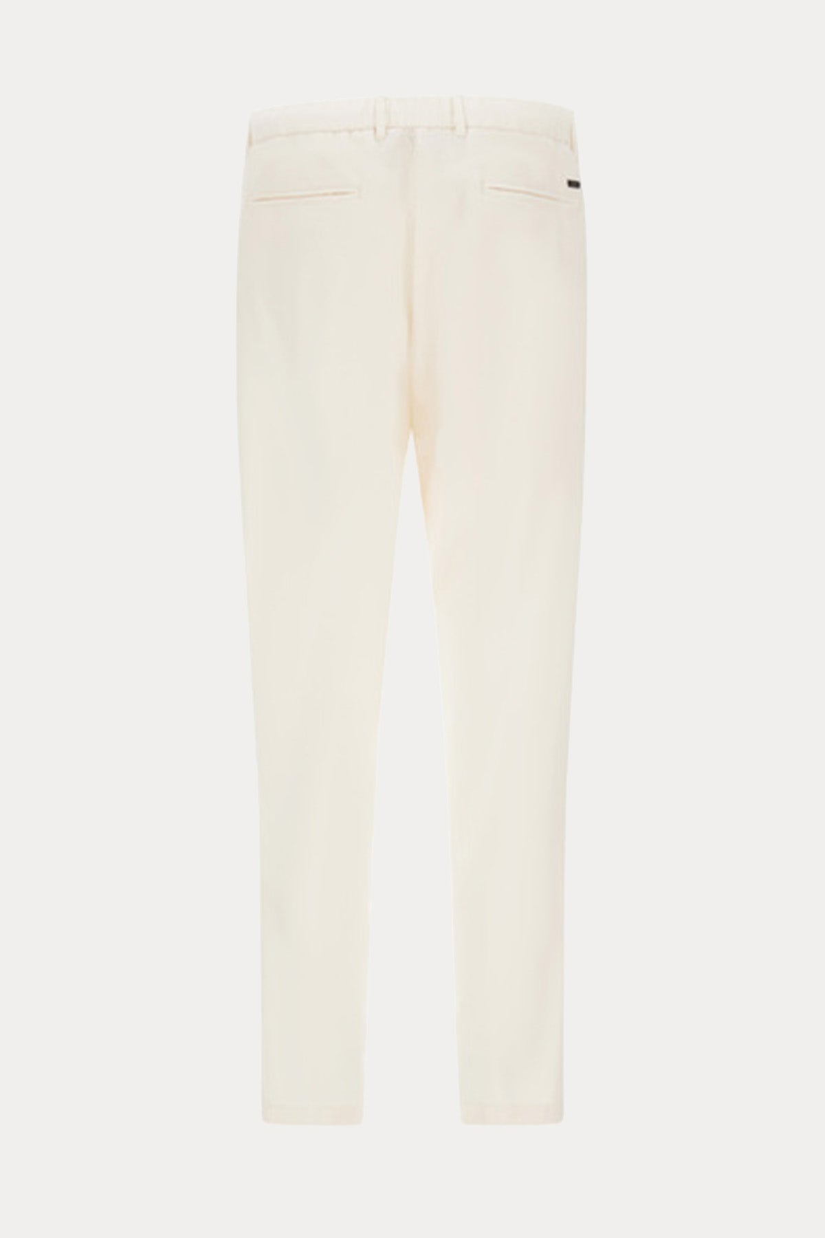 Herno Regular Fit Beli Lastikli Tek Pile Yün Pantolon