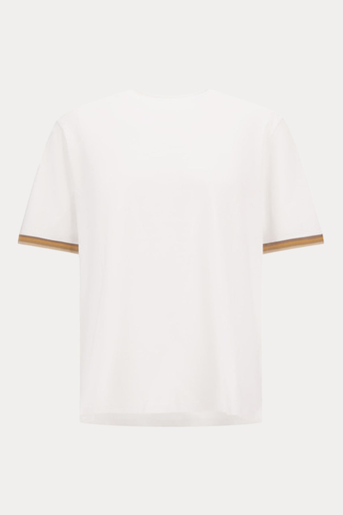 Herno Comfort Fit Şerit Detaylı Yuvarlak Yaka T-shirt