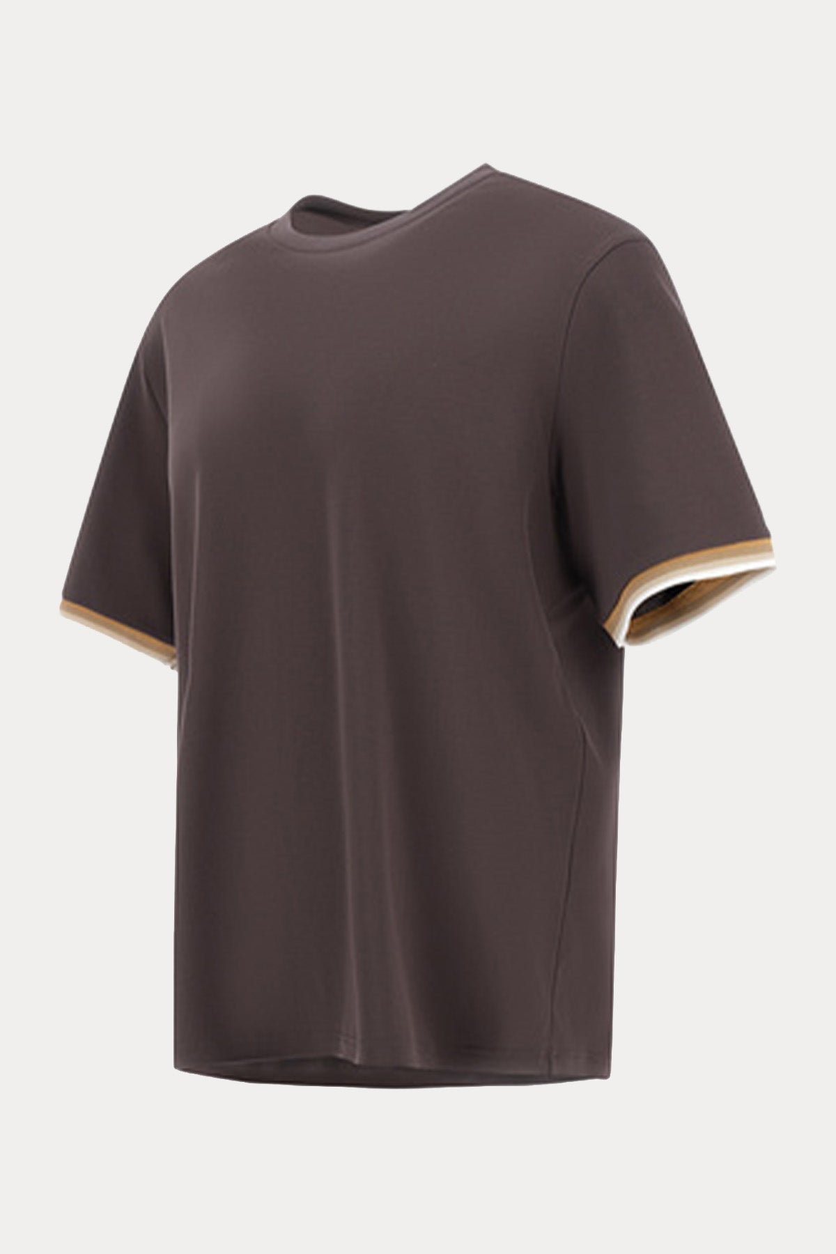 Herno Comfort Fit Şerit Detaylı Yuvarlak Yaka T-shirt
