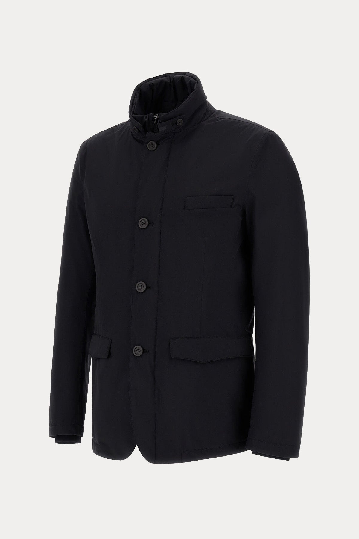 Herno Dik Yaka Puffer Mont Ceket