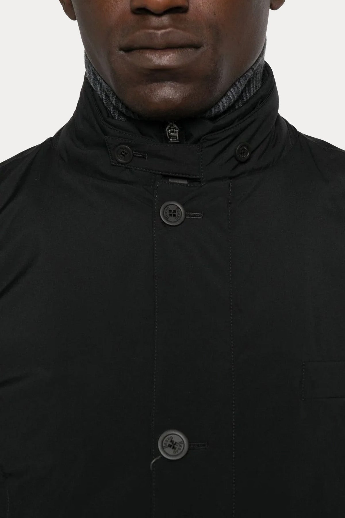Herno Dik Yaka Puffer Mont Ceket