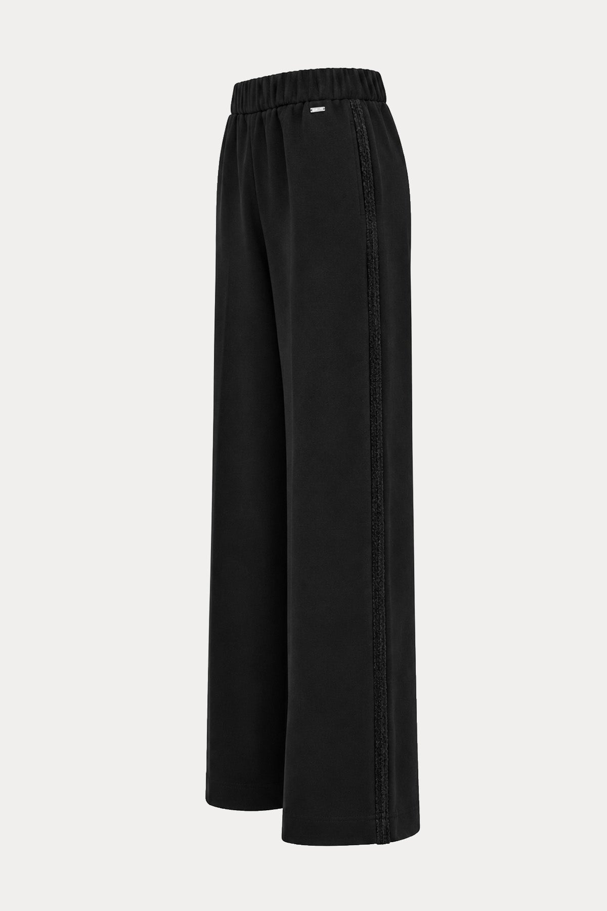 Herno Relaxed Fit Beli Lastikli Yumuşak Dokulu Yün Pantolon