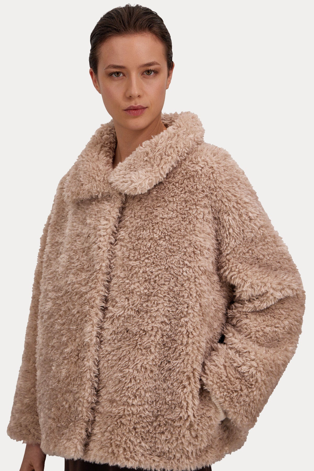 Herno Regular Fit Peluş Ceket