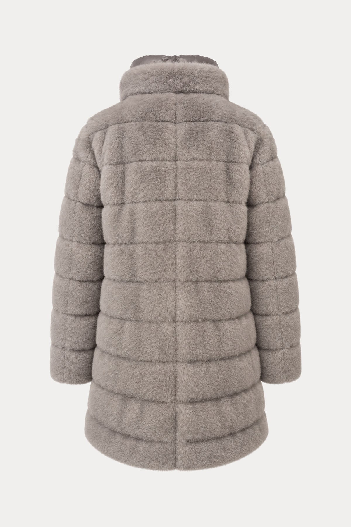 Herno Relaxed Fit Puffer Peluş Kaban