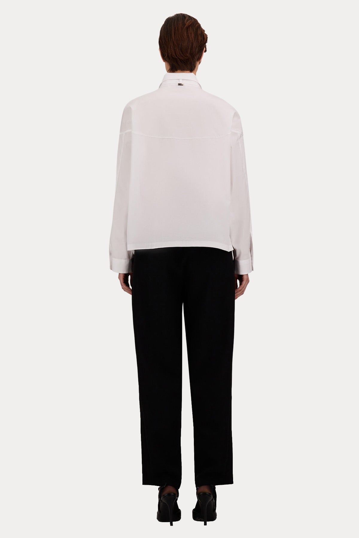 Herno Tek Pile Yandan Cepli Streç Twill Pantolon