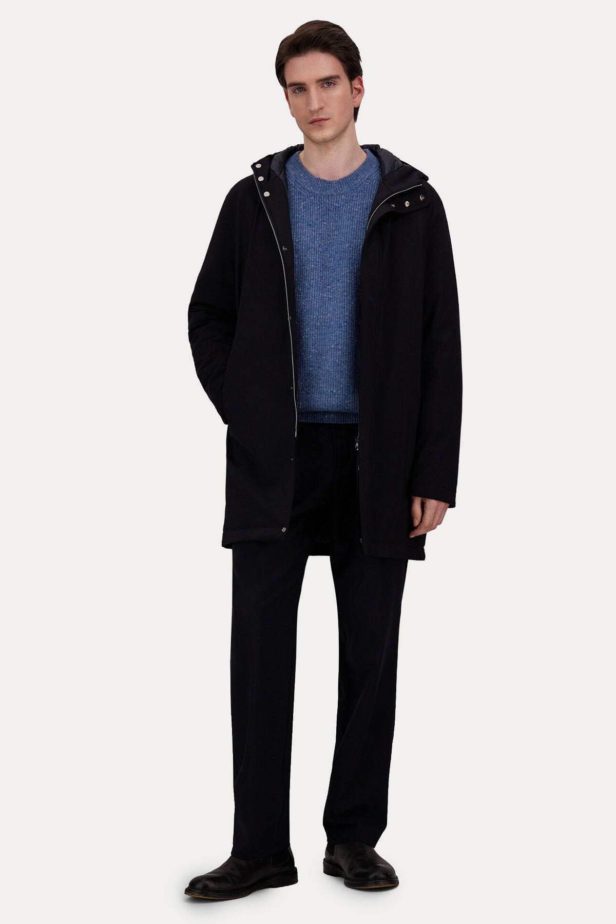 Herno Regular Fit Streç Puffer Kaban