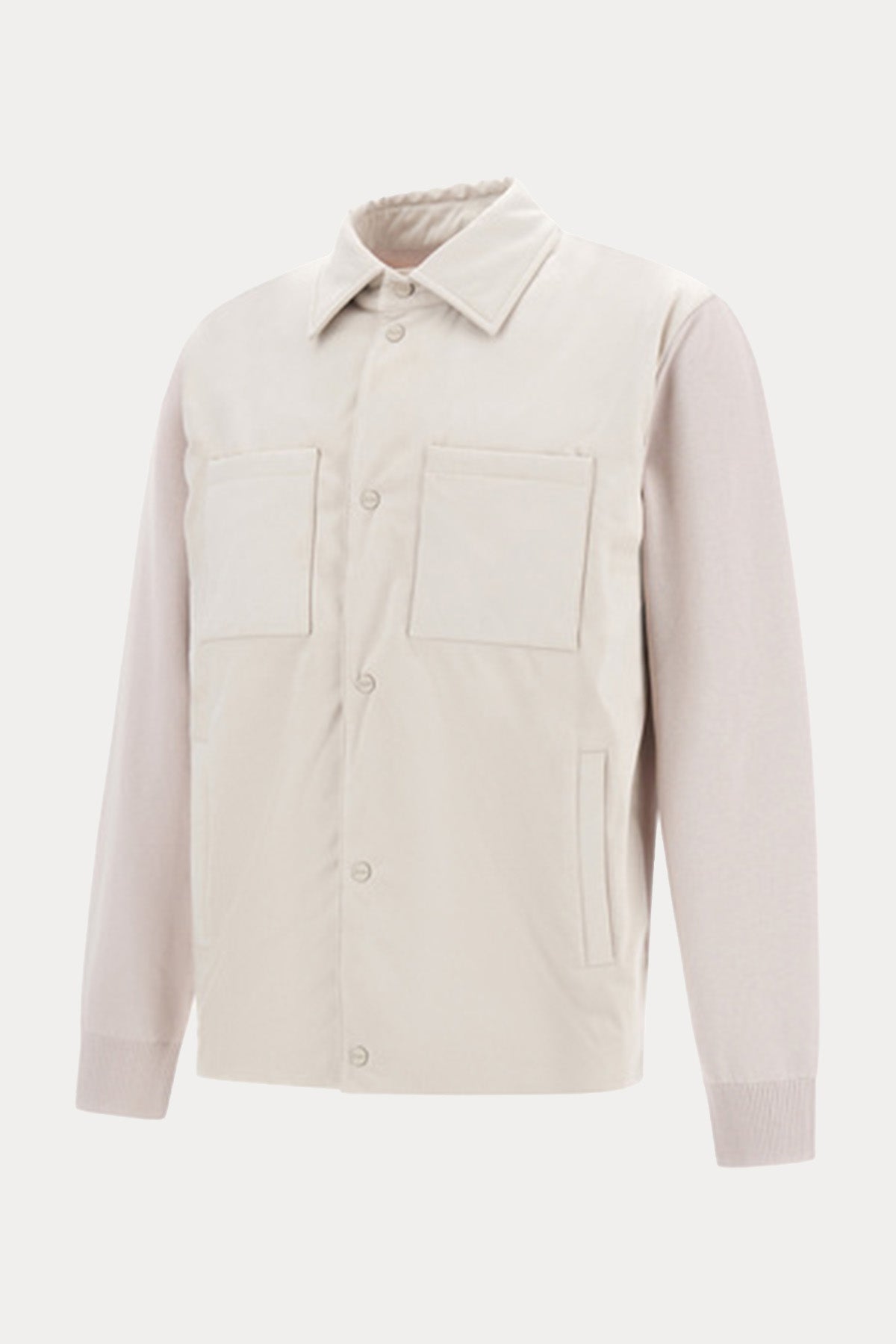 Herno Regular Fit Örgü Detaylı Ceket