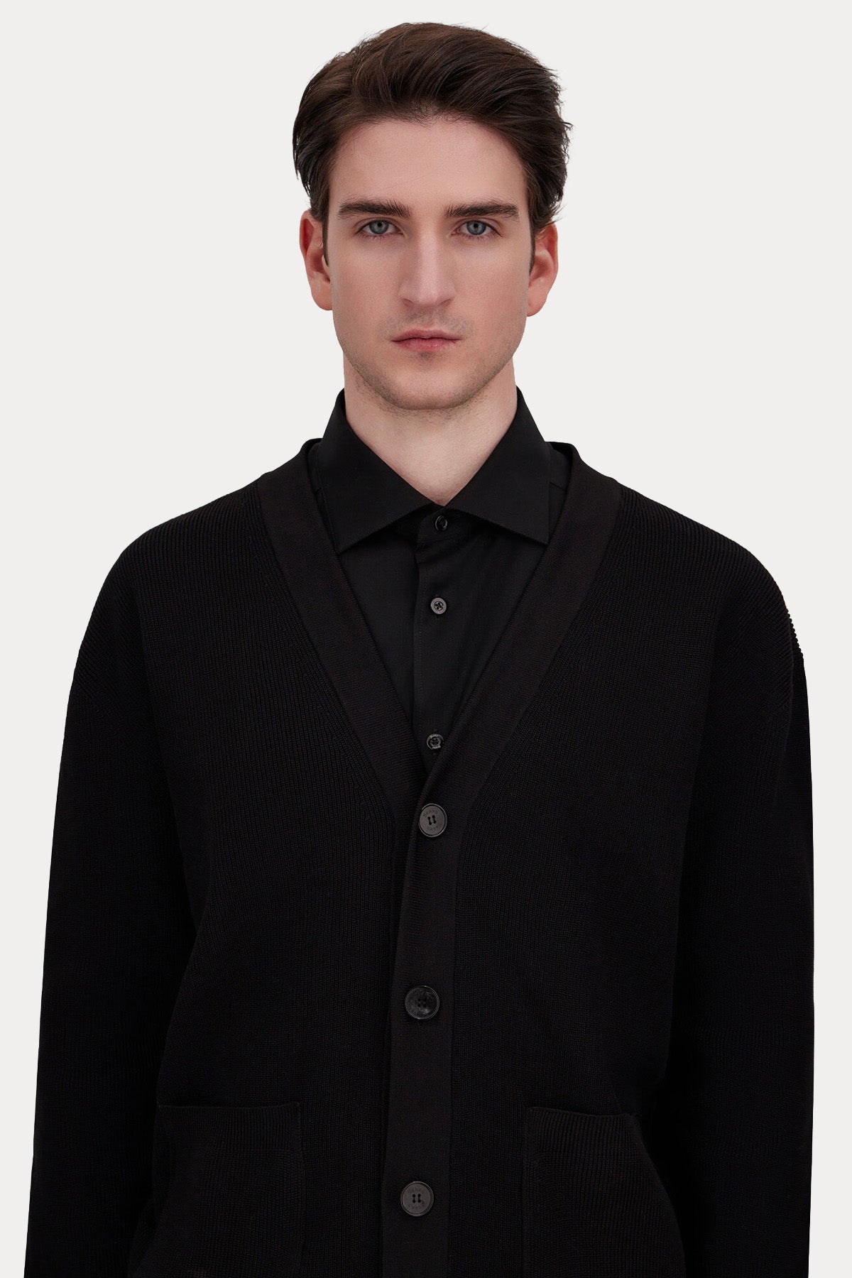 Herno Regular Fit Örgü Triko Ceket