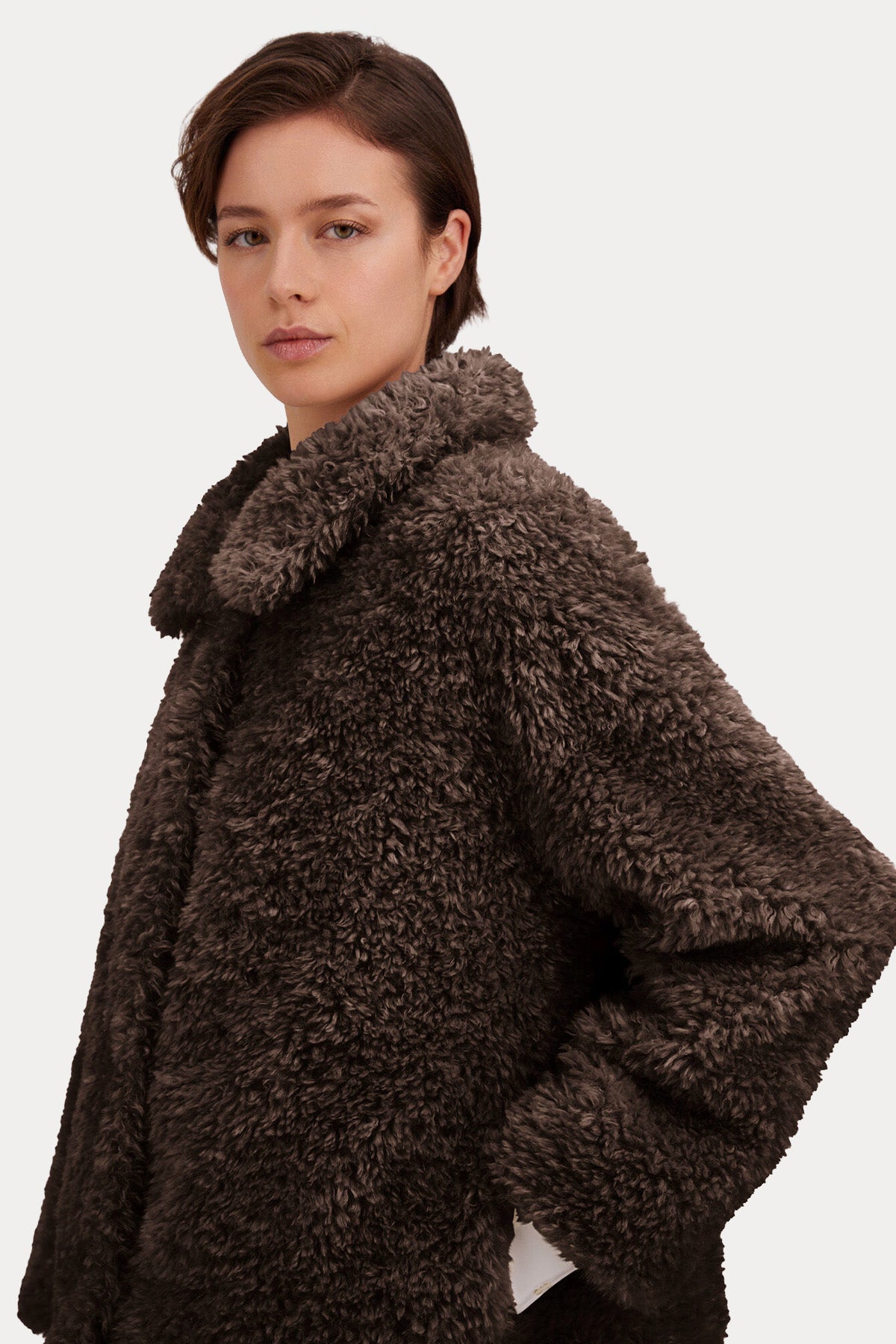 Herno Regular Fit Peluş Ceket