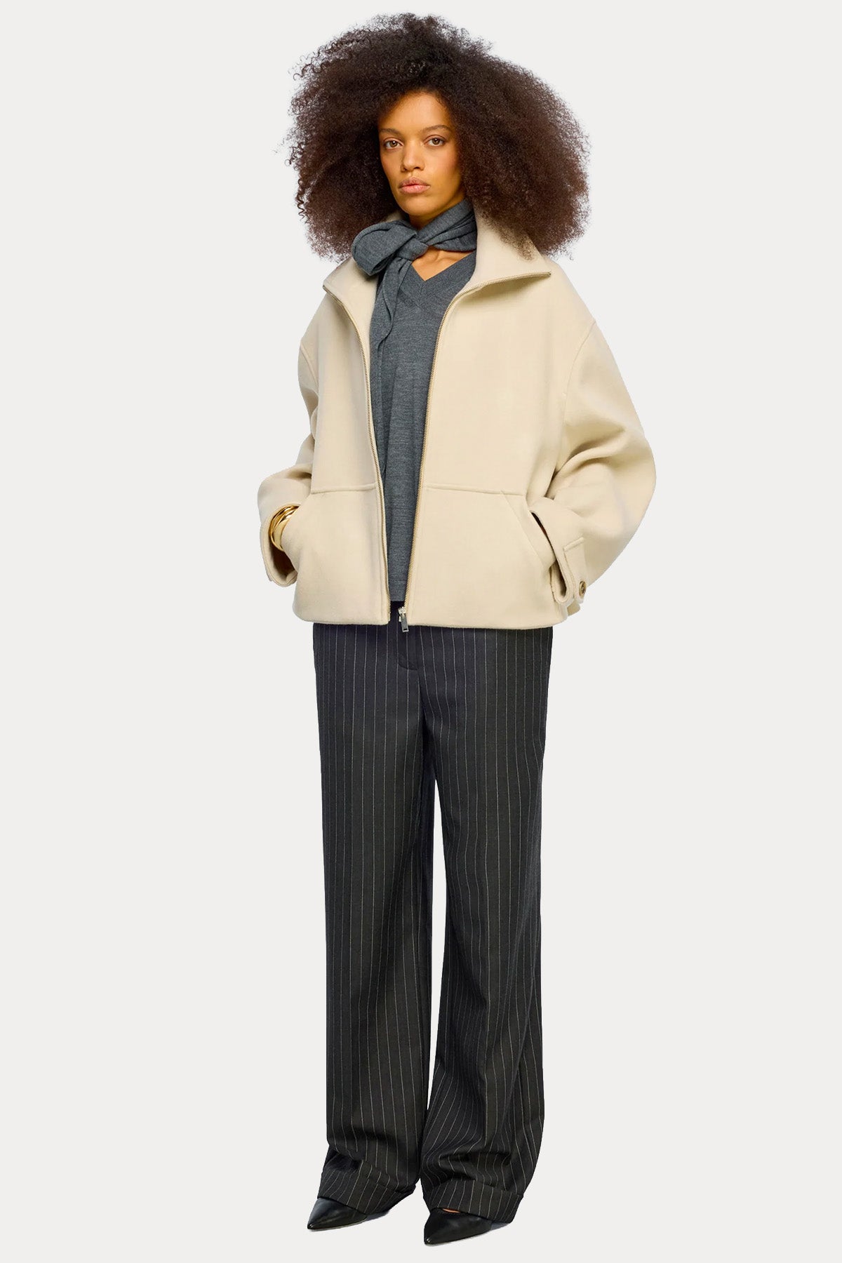 Semicouture Regular Fit Yün Ceket
