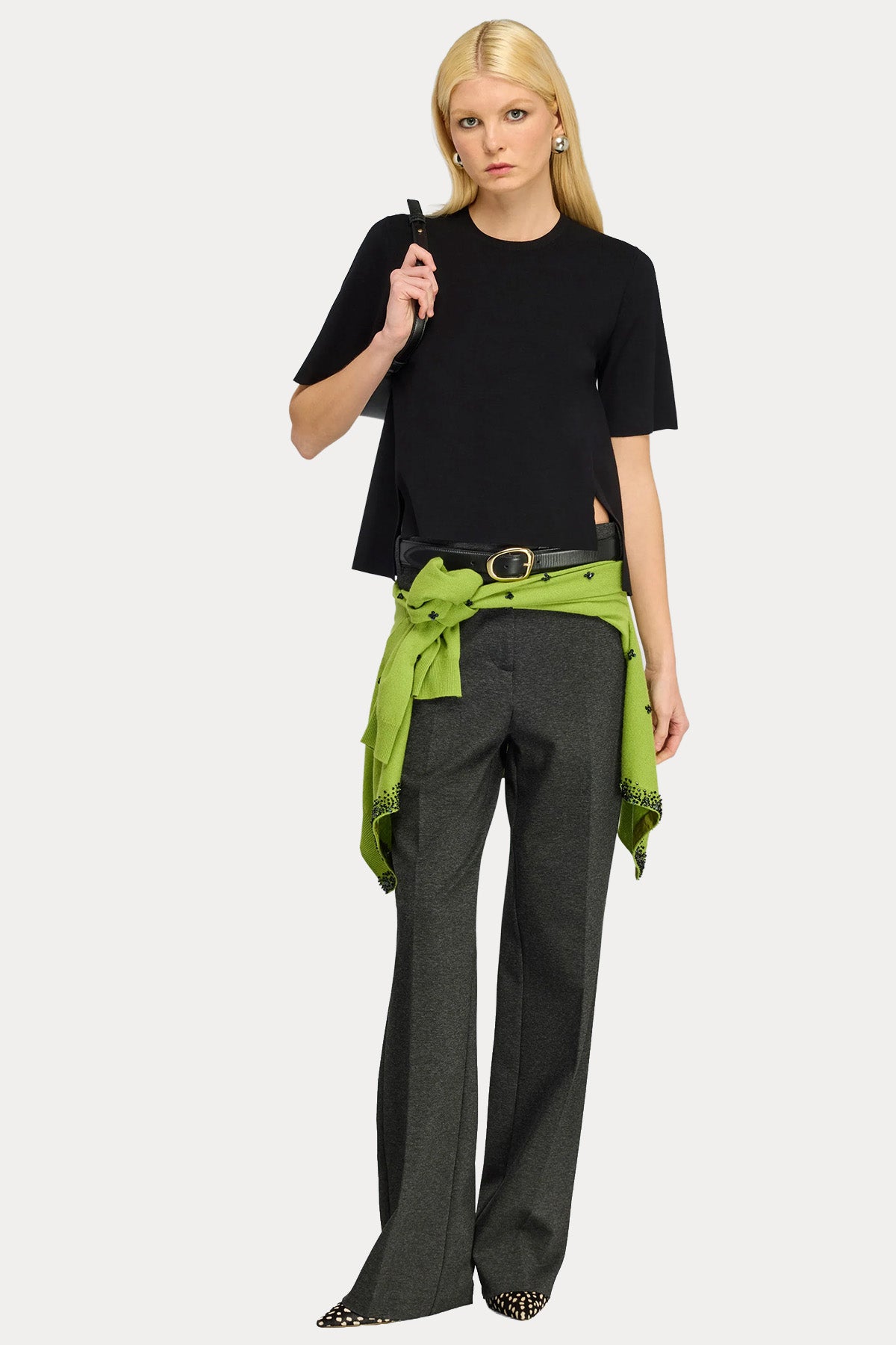 Semicouture Relaxed Fit İnce Örgü Triko