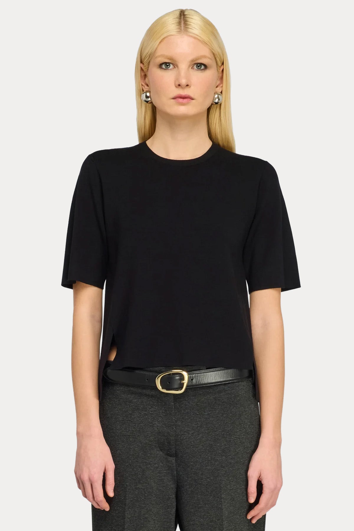 Semicouture Relaxed Fit İnce Örgü Triko