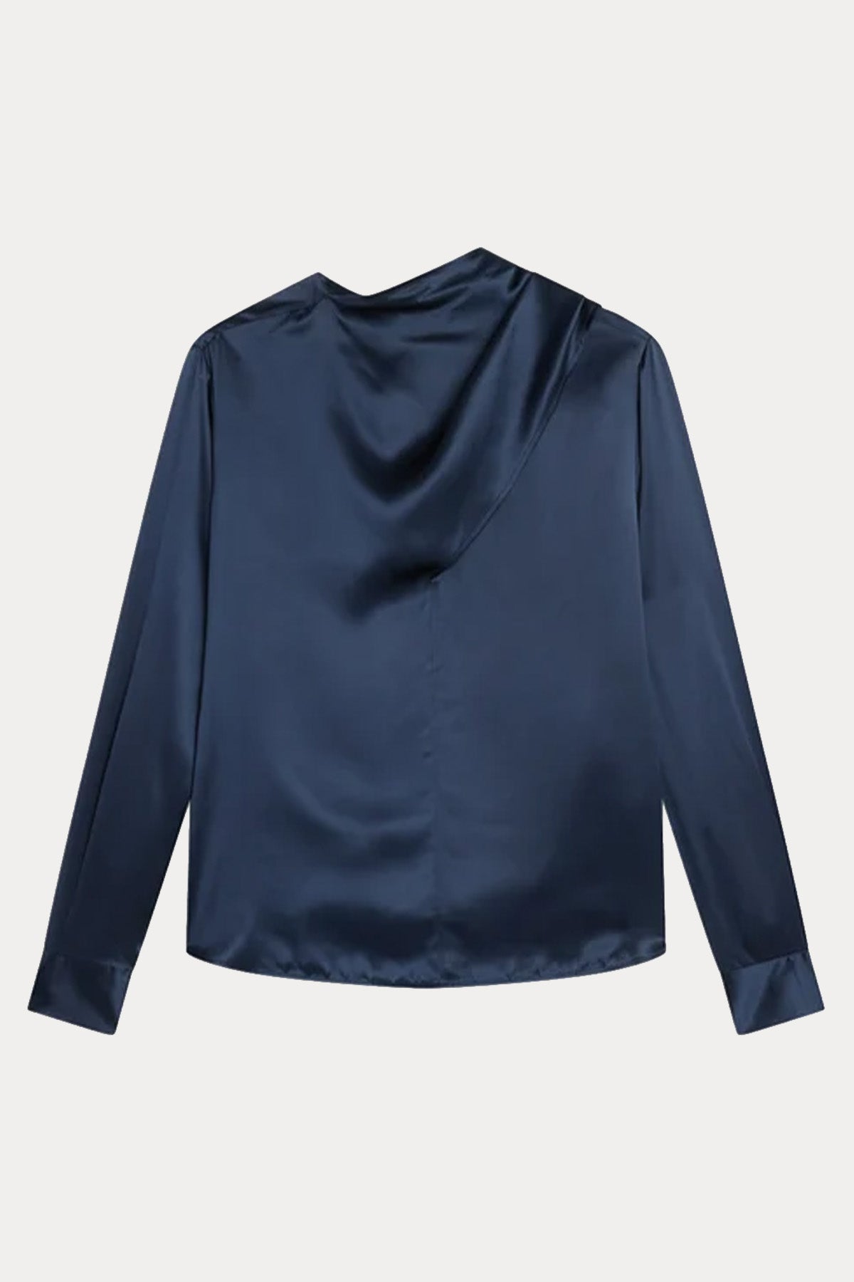 Semicouture Comfort Fit Saten İpek Bluz