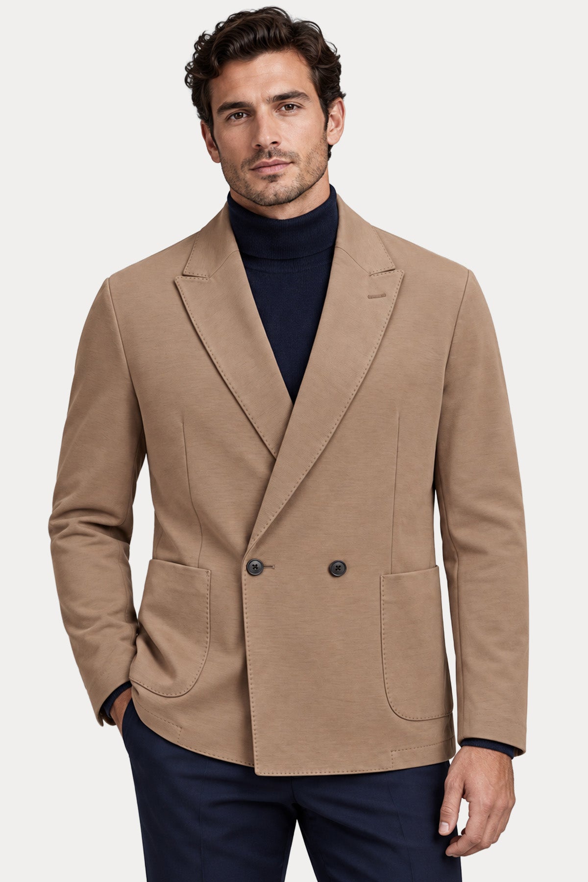 Circolo 1901 Kruvaze Streç Blazer Ceket