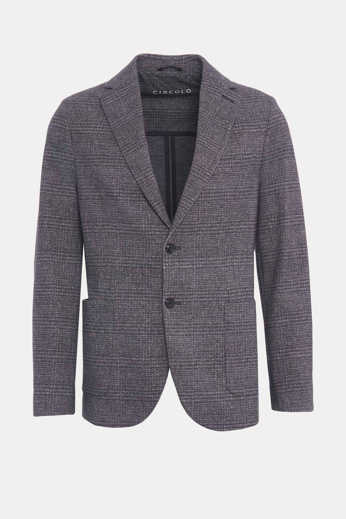 Circolo 1901 Ekose Desenli Streç Blazer Ceket
