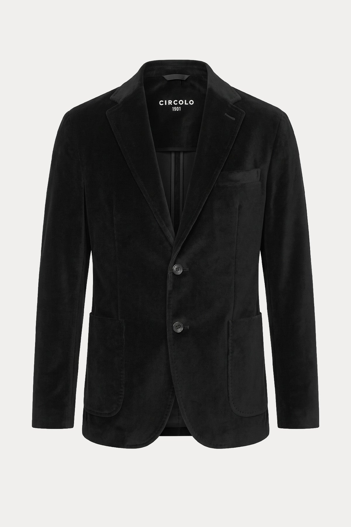 Circolo 1901 Spor Cepli Kadife Blazer Ceket