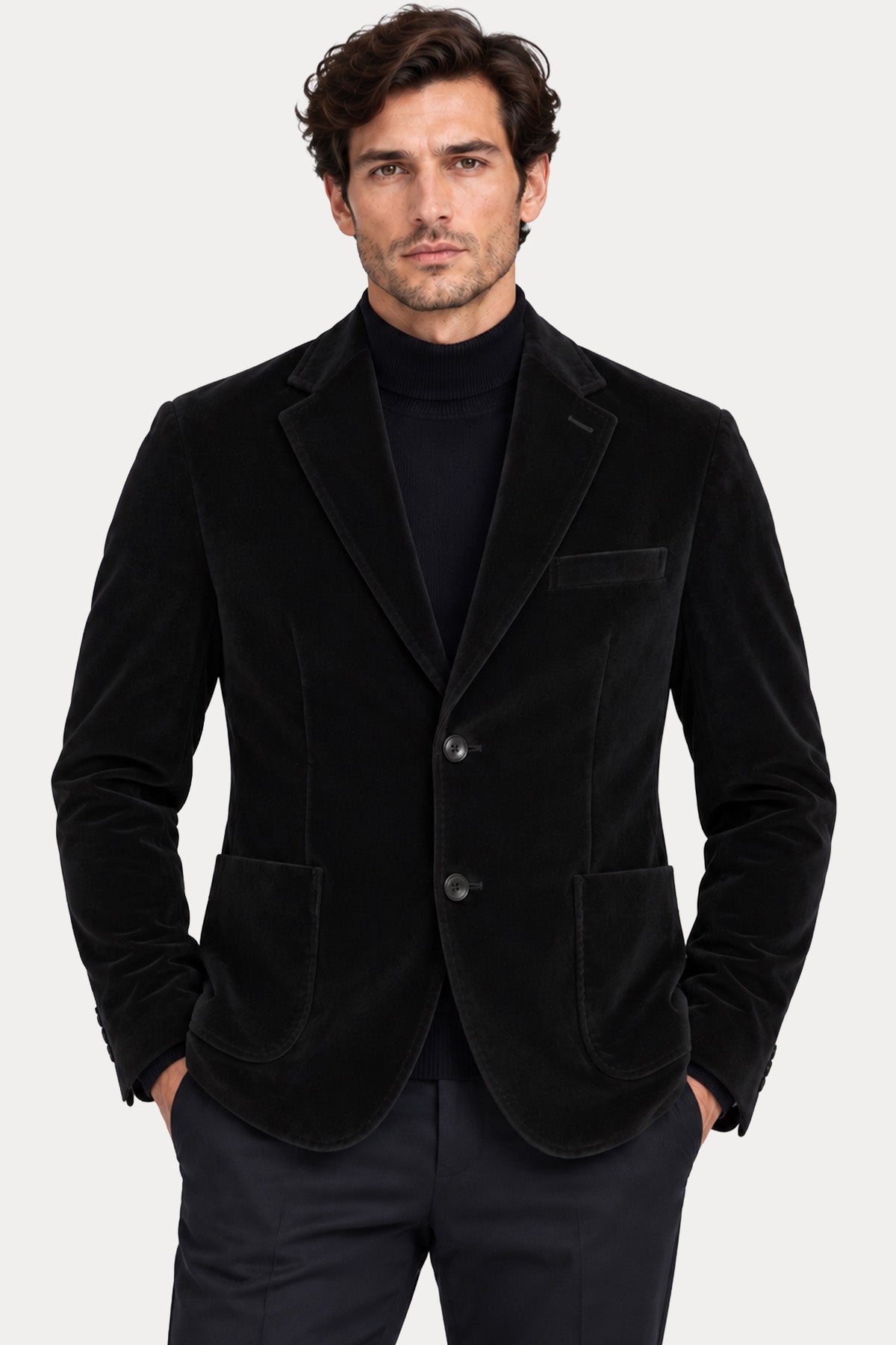 Circolo 1901 Spor Cepli Kadife Blazer Ceket