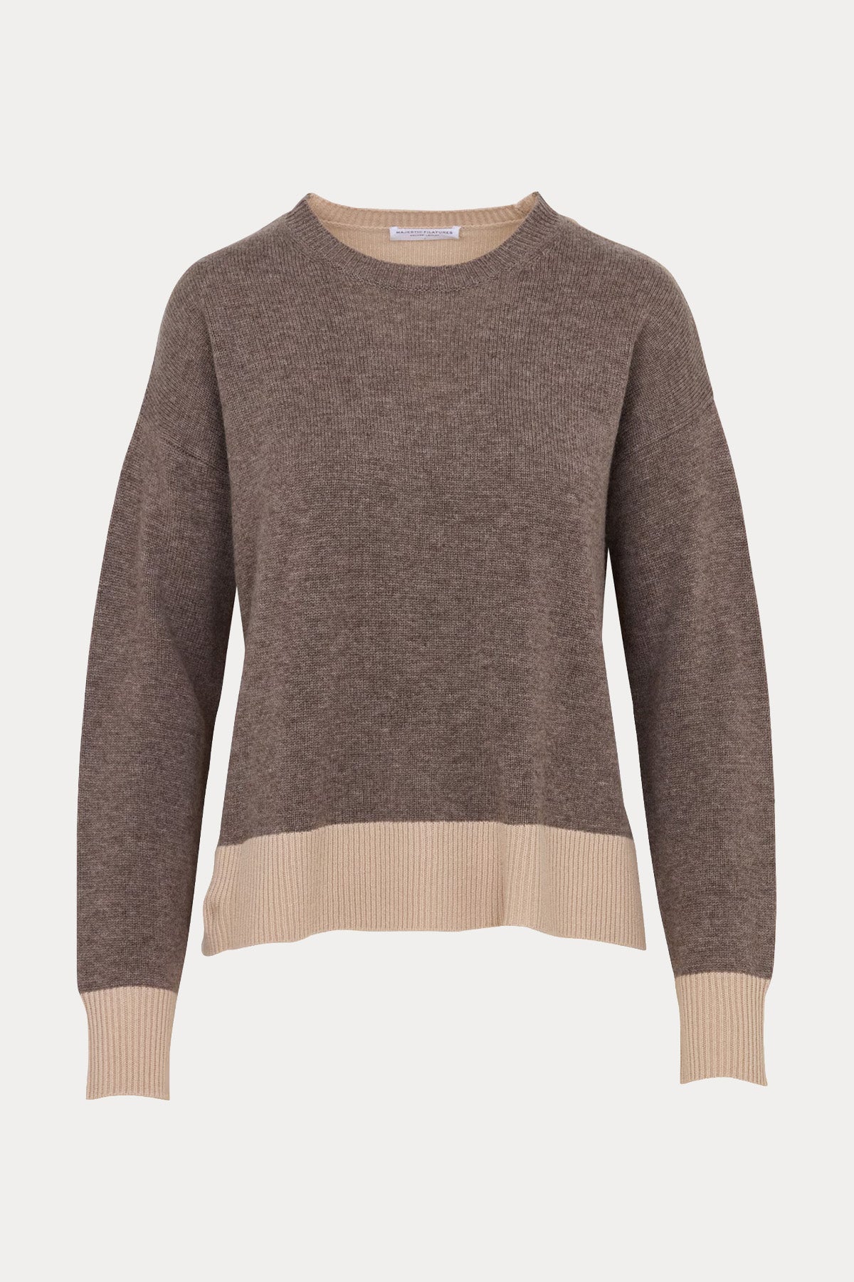 Majestic Relaxed Fit Kaşmir Örgü Yün Triko
