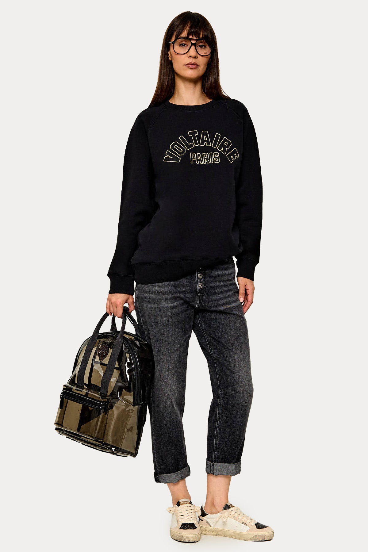 Dondup Loose Fit Yıkamalı Jeans