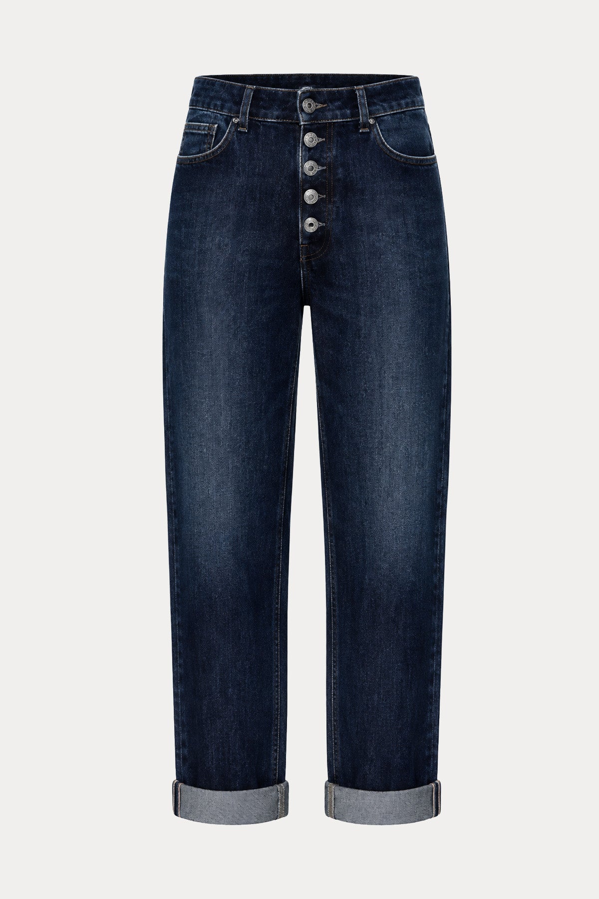 Dondup Koons Loose Fit Yıkamalı Jeans