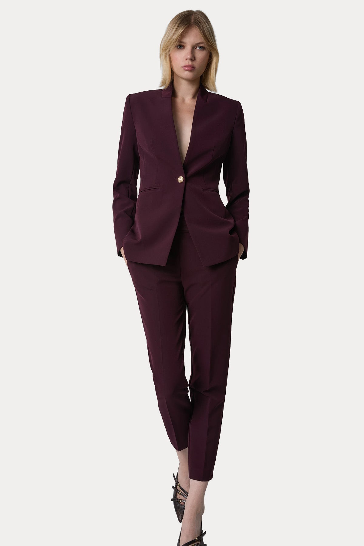 Bsb Regular Fit Streç Blazer Ceket