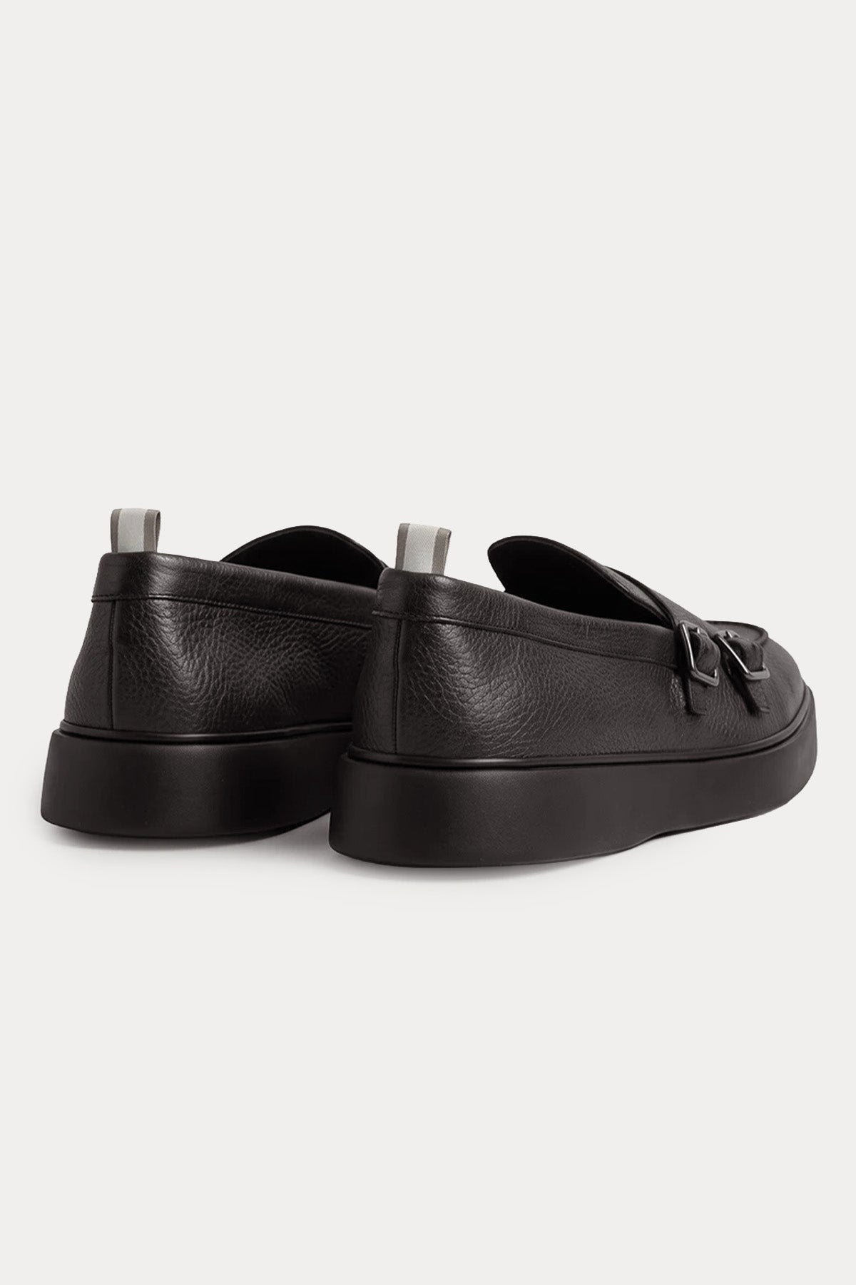 Officine Creative Frame Extralight Taban Çift Tokalı Deri Loafer Ayakkabı