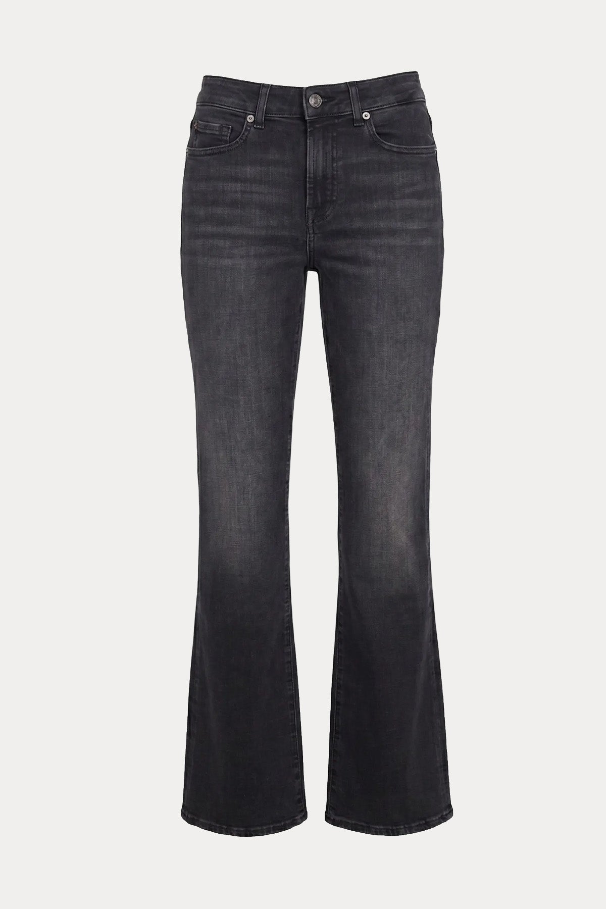 7 For All Mankind Leggy Bootcut Yüksek Belli Yıkamalı Streç Jeans