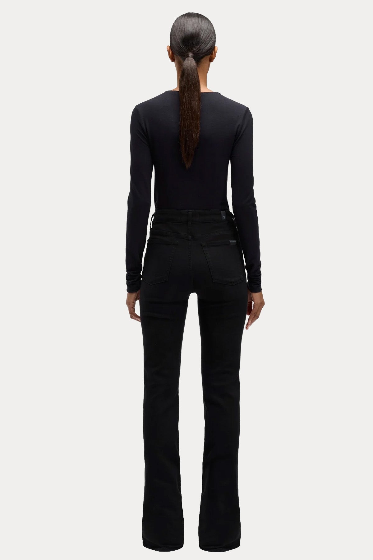 7 For All Mankind Leggy Bootcut Yüksek Belli Streç Jeans