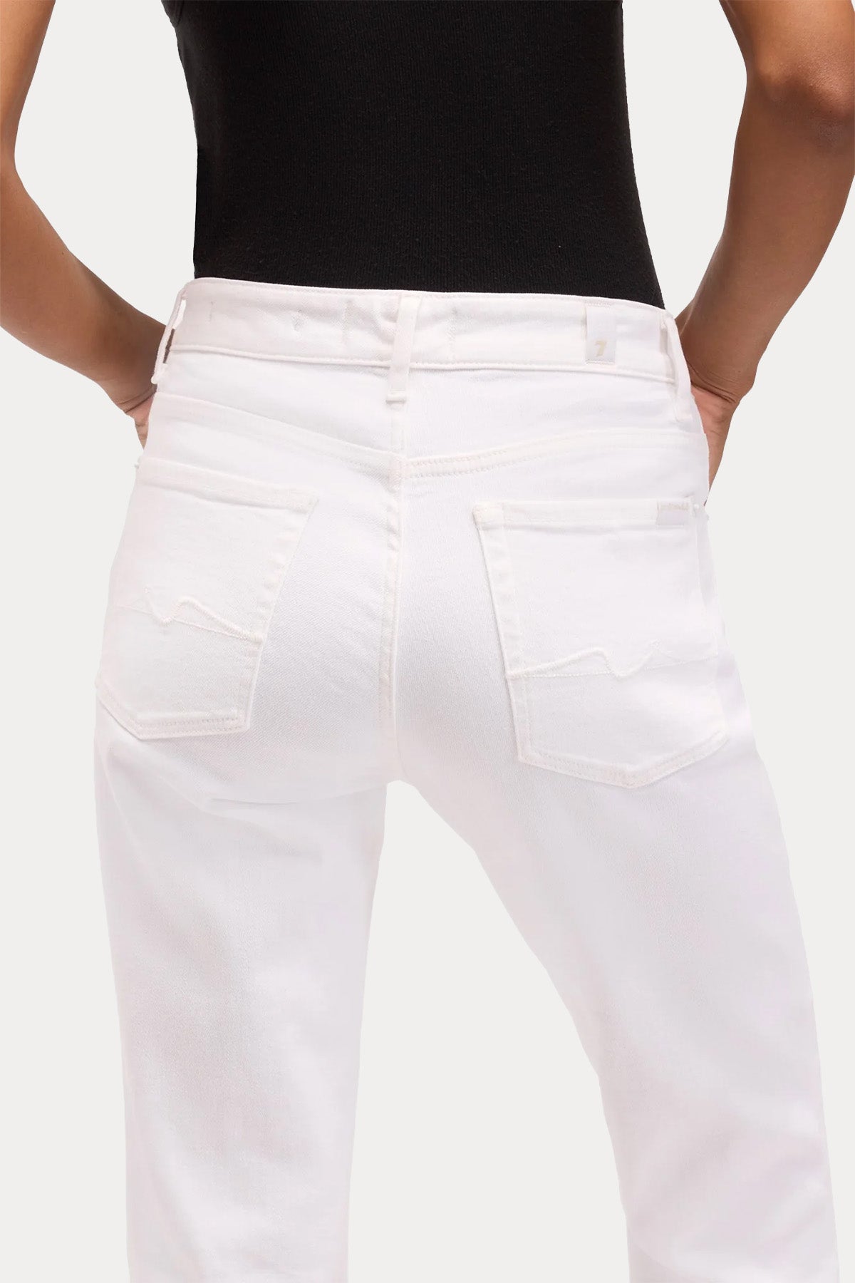 7 For All Mankind Straight Fit Streç Jeans
