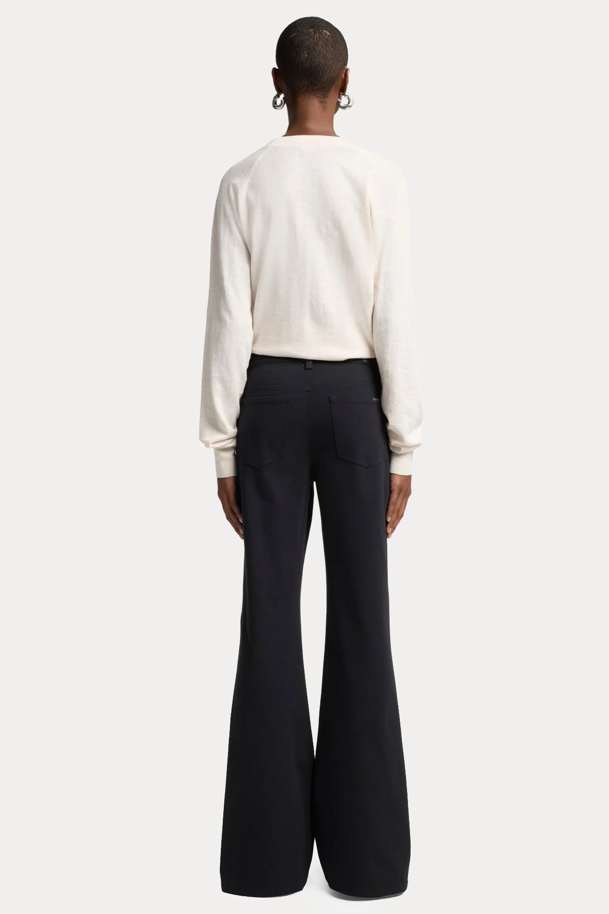 7 For All Mankind Wide Leg Yüksek Belli Streç Jeans