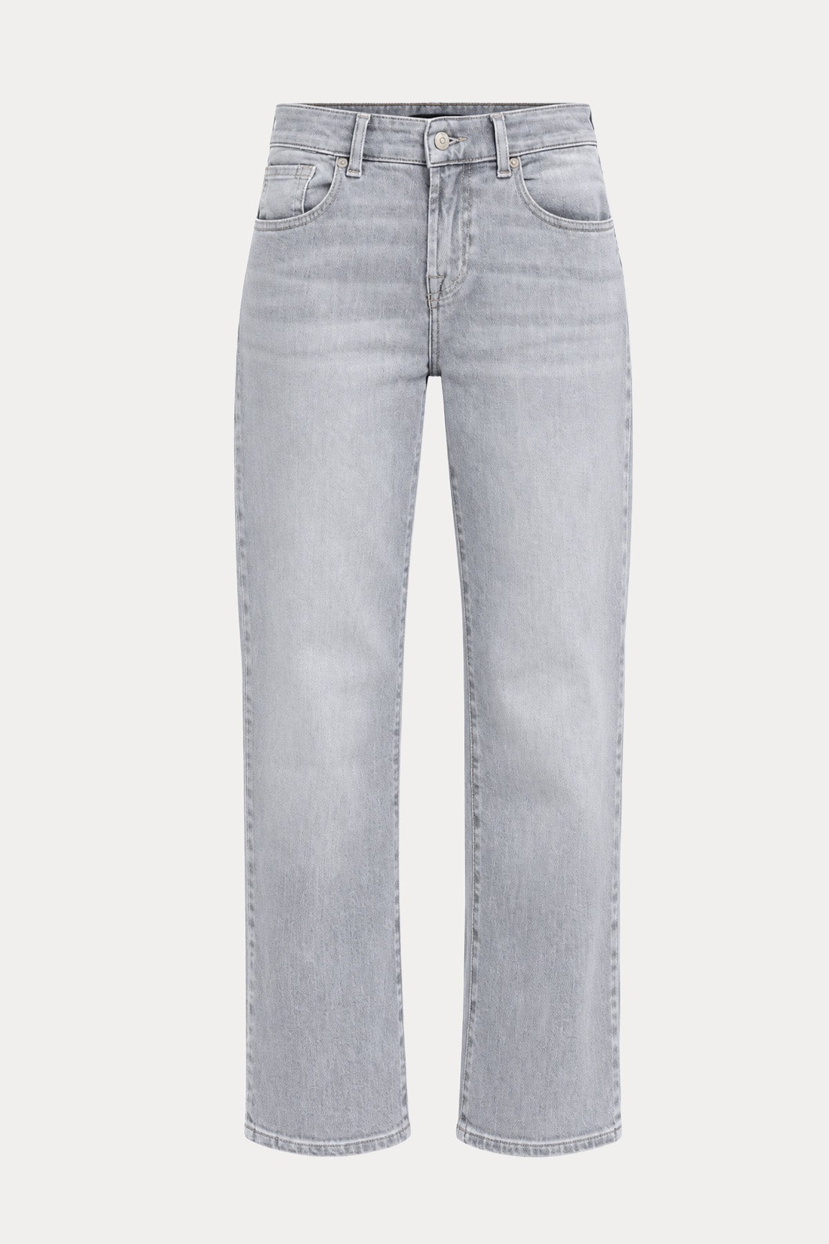7 For All Mankind Straight Fit Yıkamalı Streç Jeans