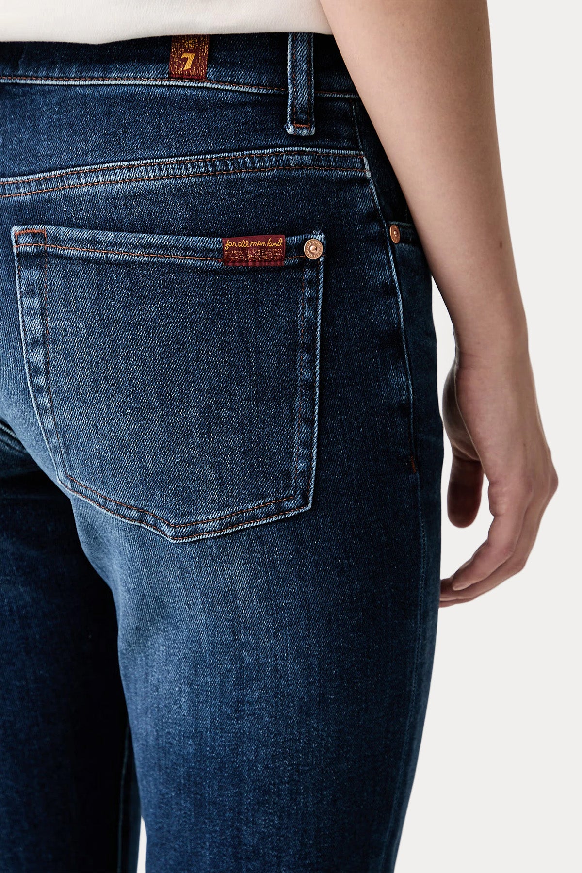 7 For All Mankind Relaxed Skinny Fit Streç Jeans